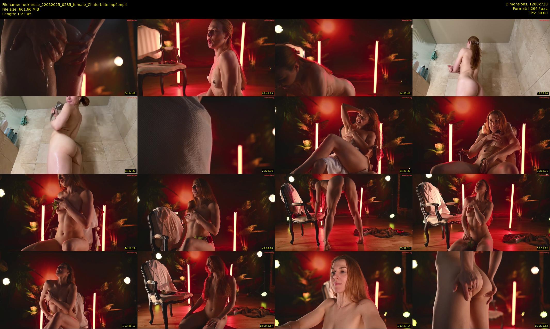 rocknrose — 84 minute Chaturbate female cam show recording, 720p, May 22, 2025