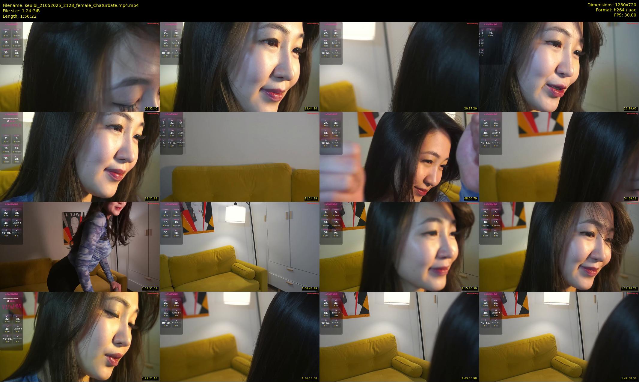 seulbi — 117 minute Chaturbate female cam show recording, 720p, May 21, 2025