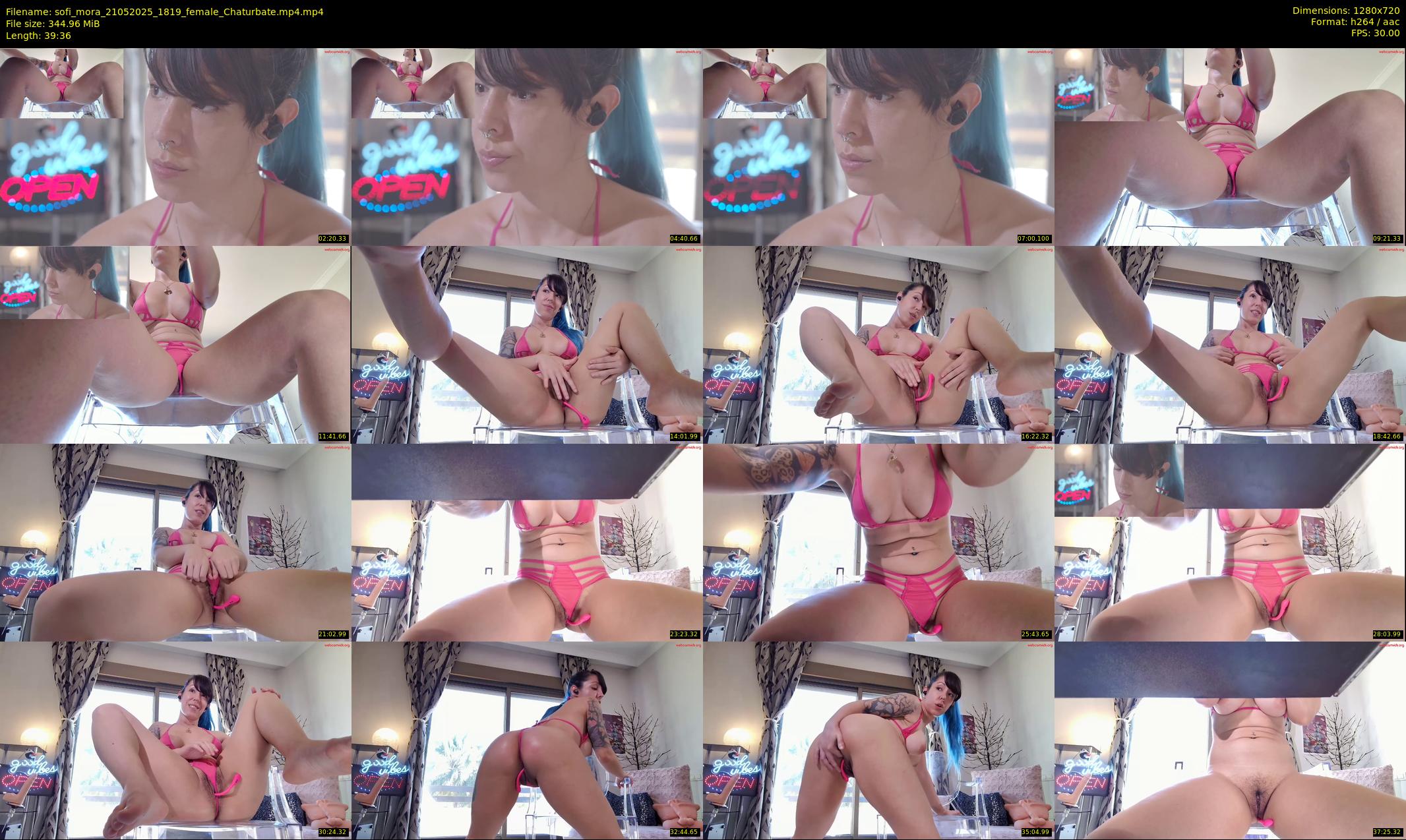 sofi_mora — 40 minute Chaturbate female cam show recording, 720p, May 21, 2025