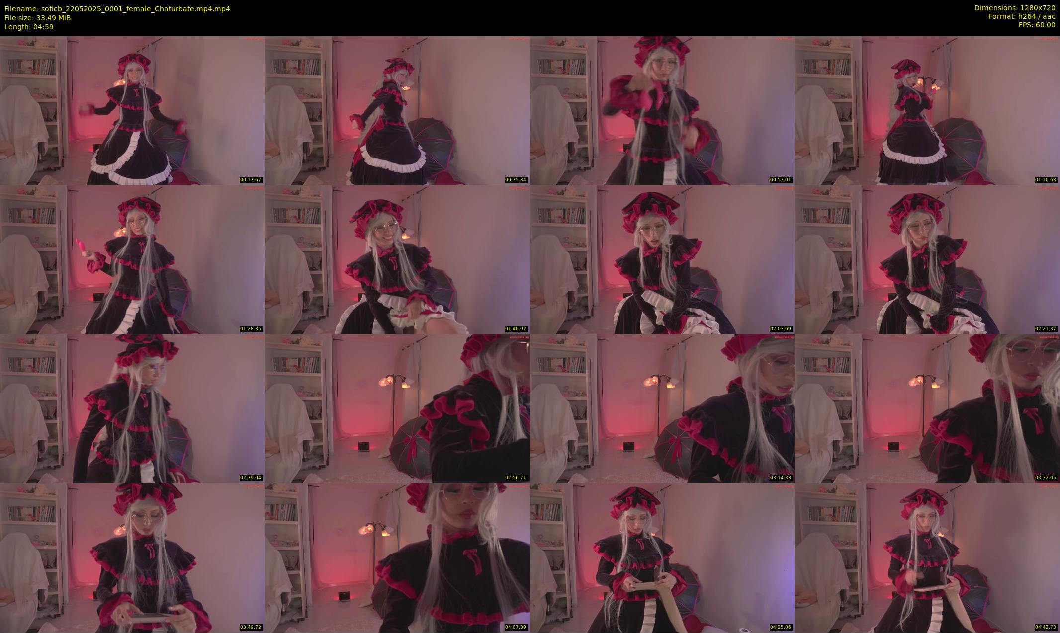 soficb — 5 minute Chaturbate female cam show recording, 720p, May 22, 2025
