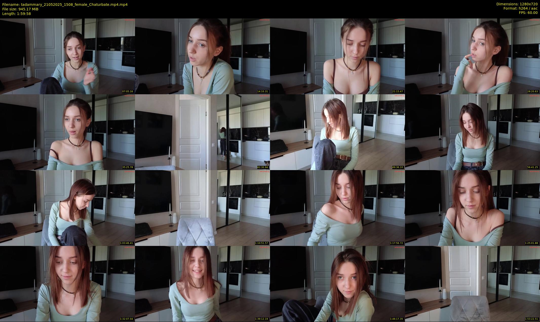 tadammary — 120 minute Chaturbate female cam show recording, 720p, May 21, 2025