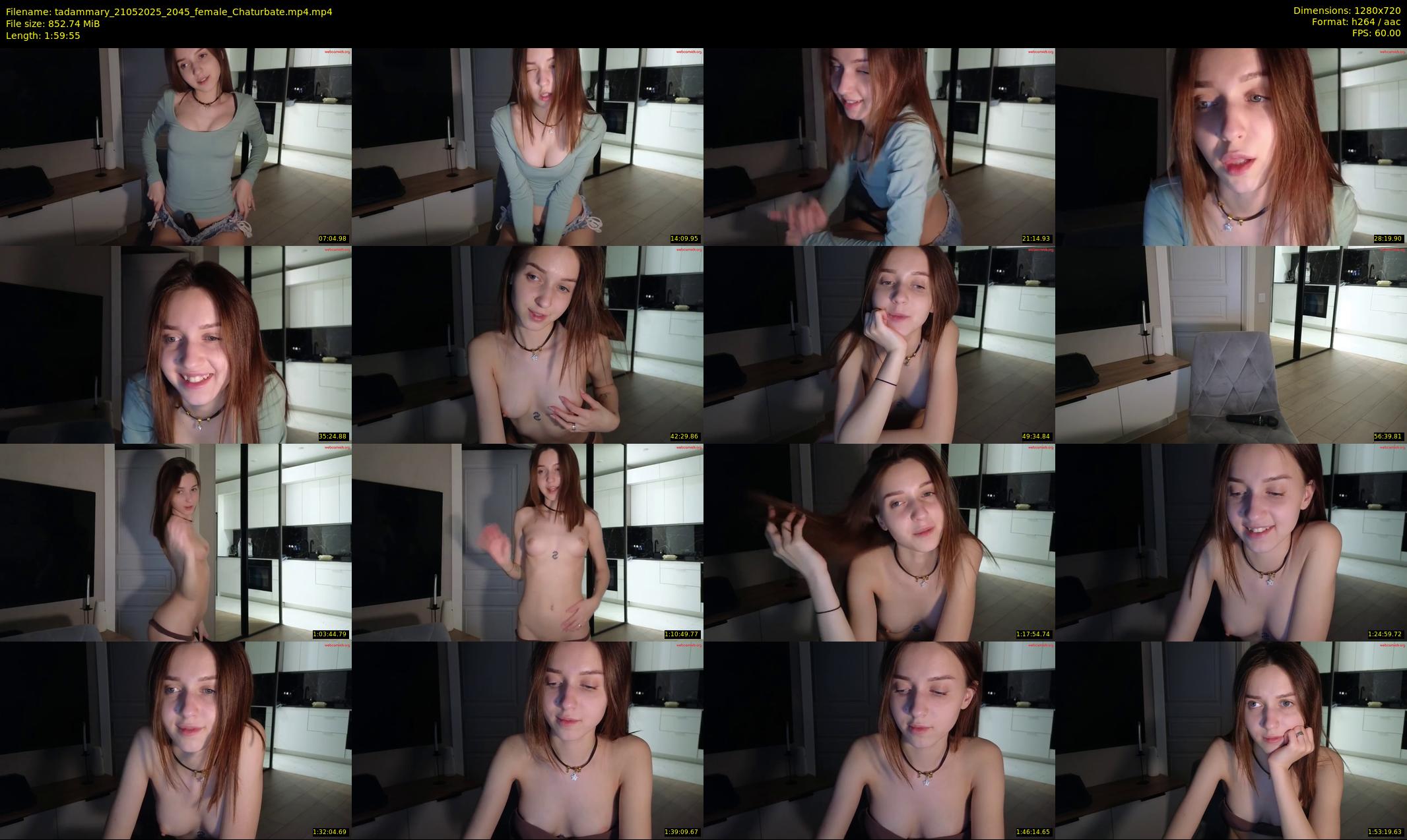 tadammary — 120 minute Chaturbate female cam show recording, 720p, May 21, 2025