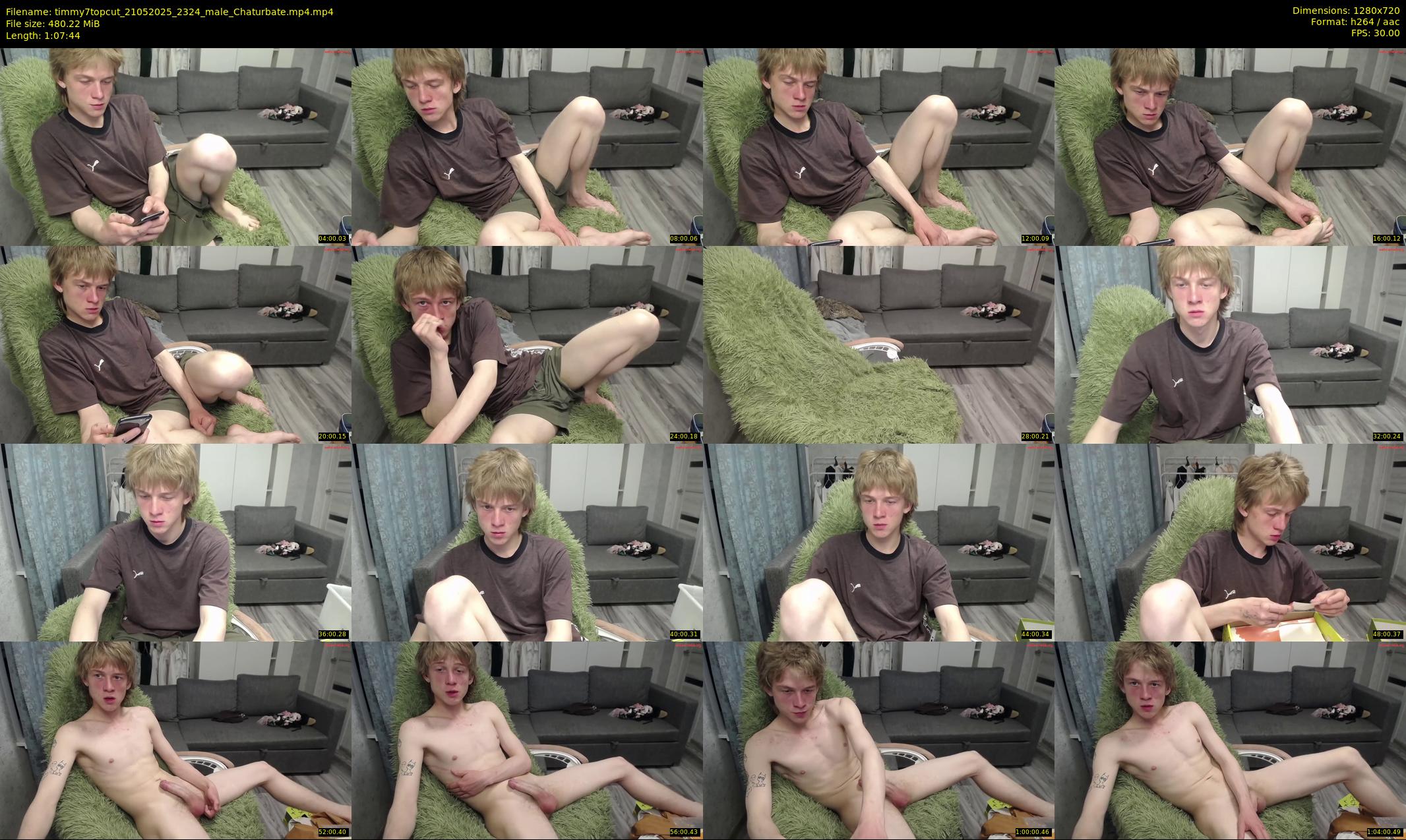 timmy7topcut — 68 minute Chaturbate male cam show recording, 720p, May 21, 2025