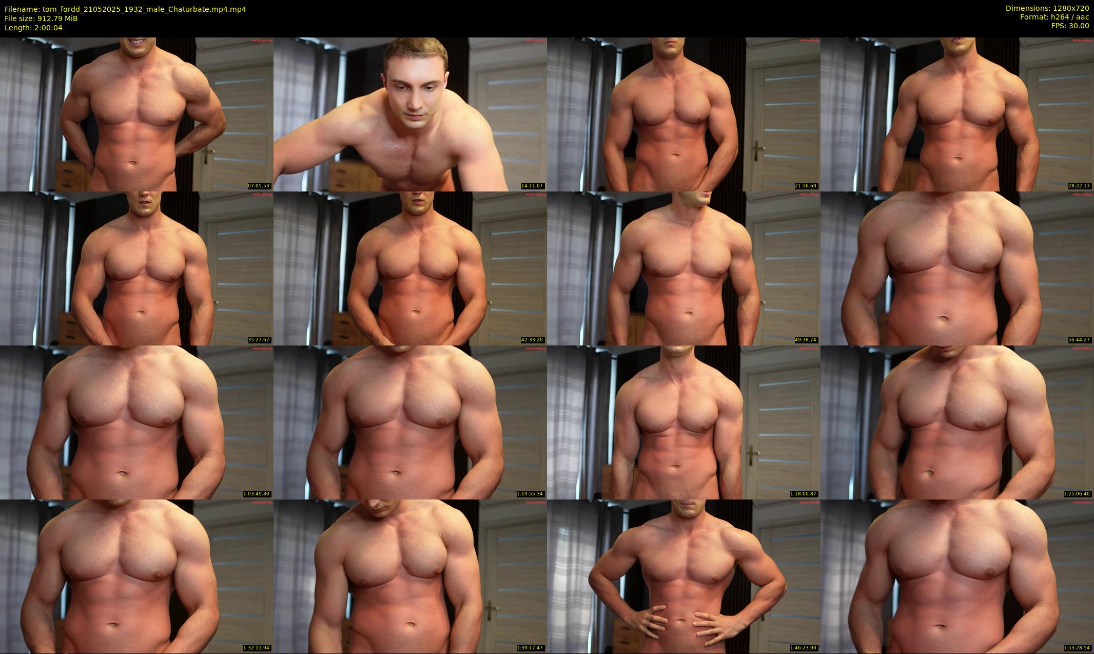 tom_fordd — 121 minute Chaturbate male cam show recording, 720p, May 21, 2025