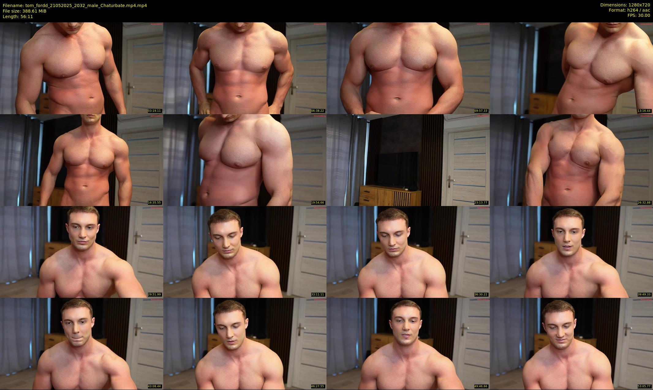 tom_fordd — 57 minute Chaturbate male cam show recording, 720p, May 21, 2025
