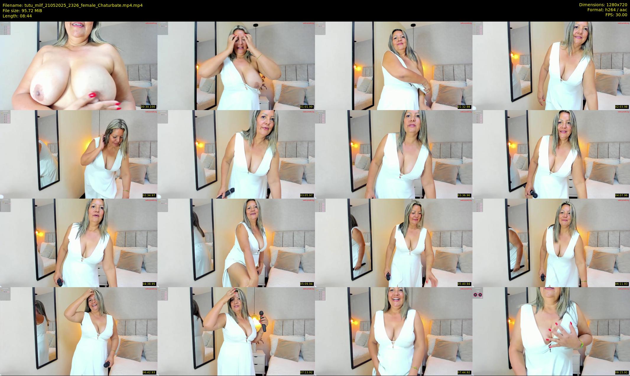 tutu_milf — 9 minute Chaturbate female cam show recording, 720p, May 21, 2025