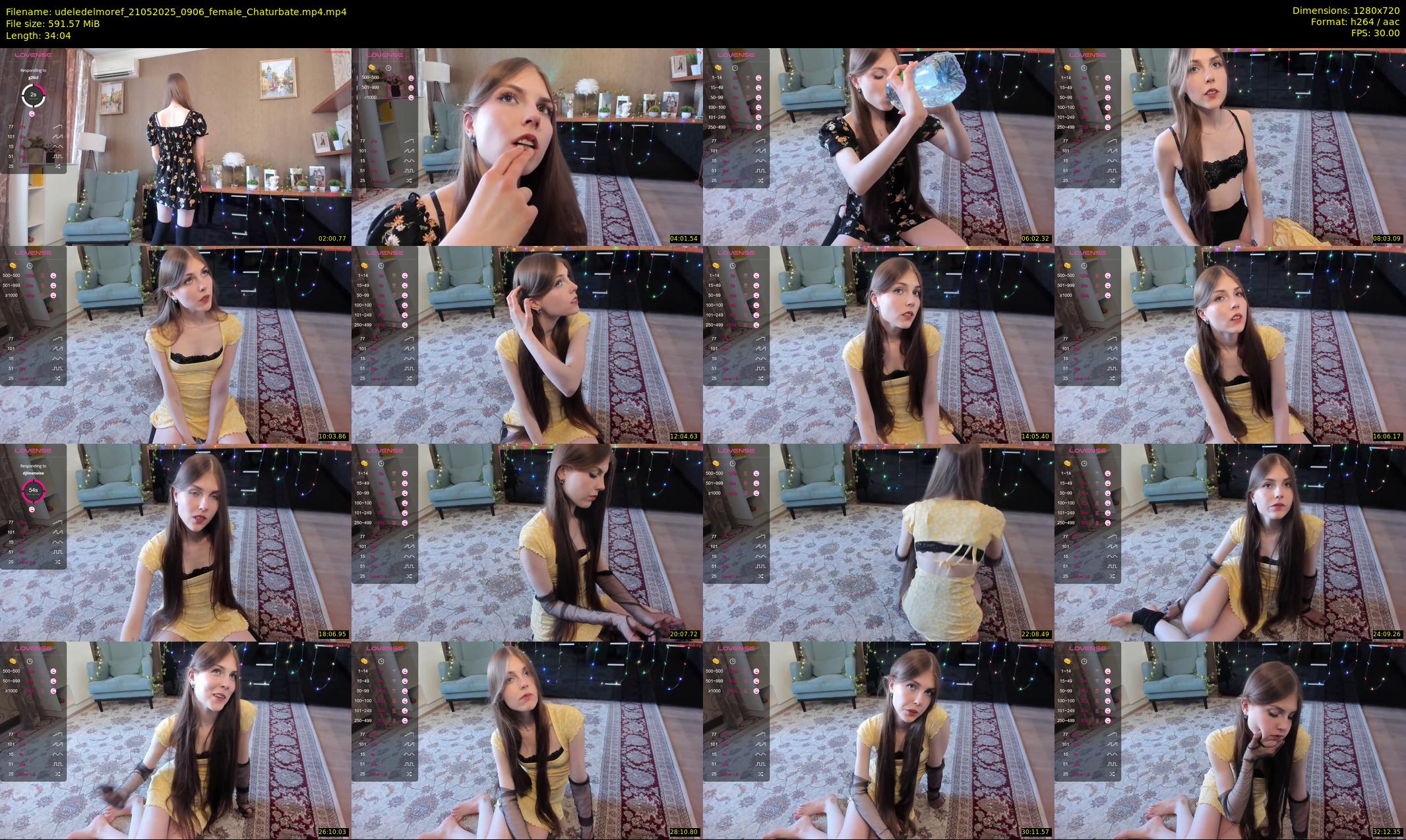 udeledelmoref — 35 minute Chaturbate female cam show recording, 720p, May 21, 2025