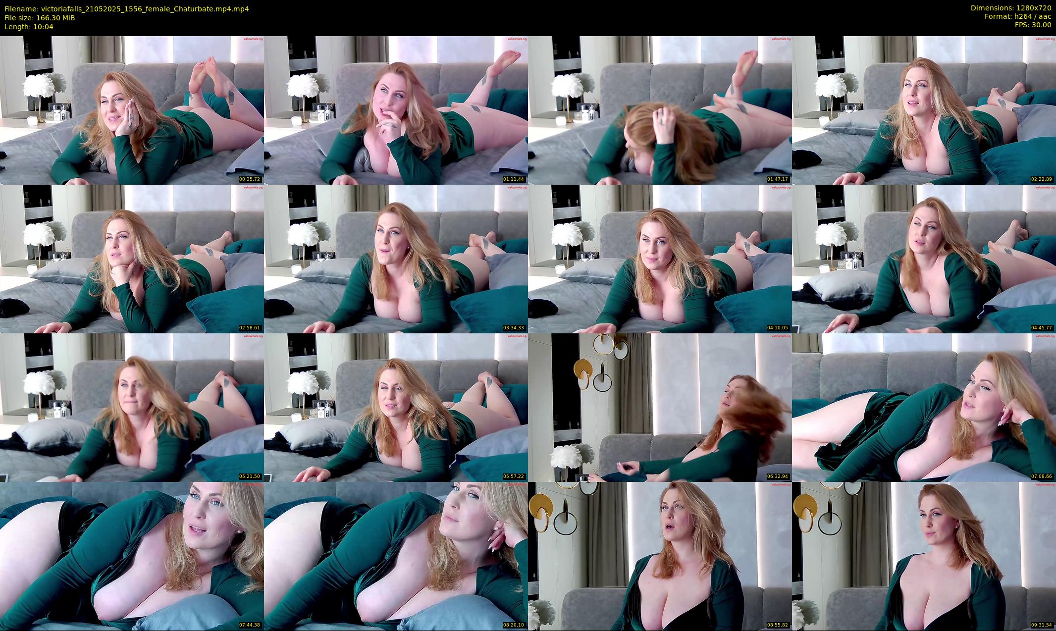 victoriafalls — 11 minute Chaturbate female cam show recording, 720p, May 21, 2025