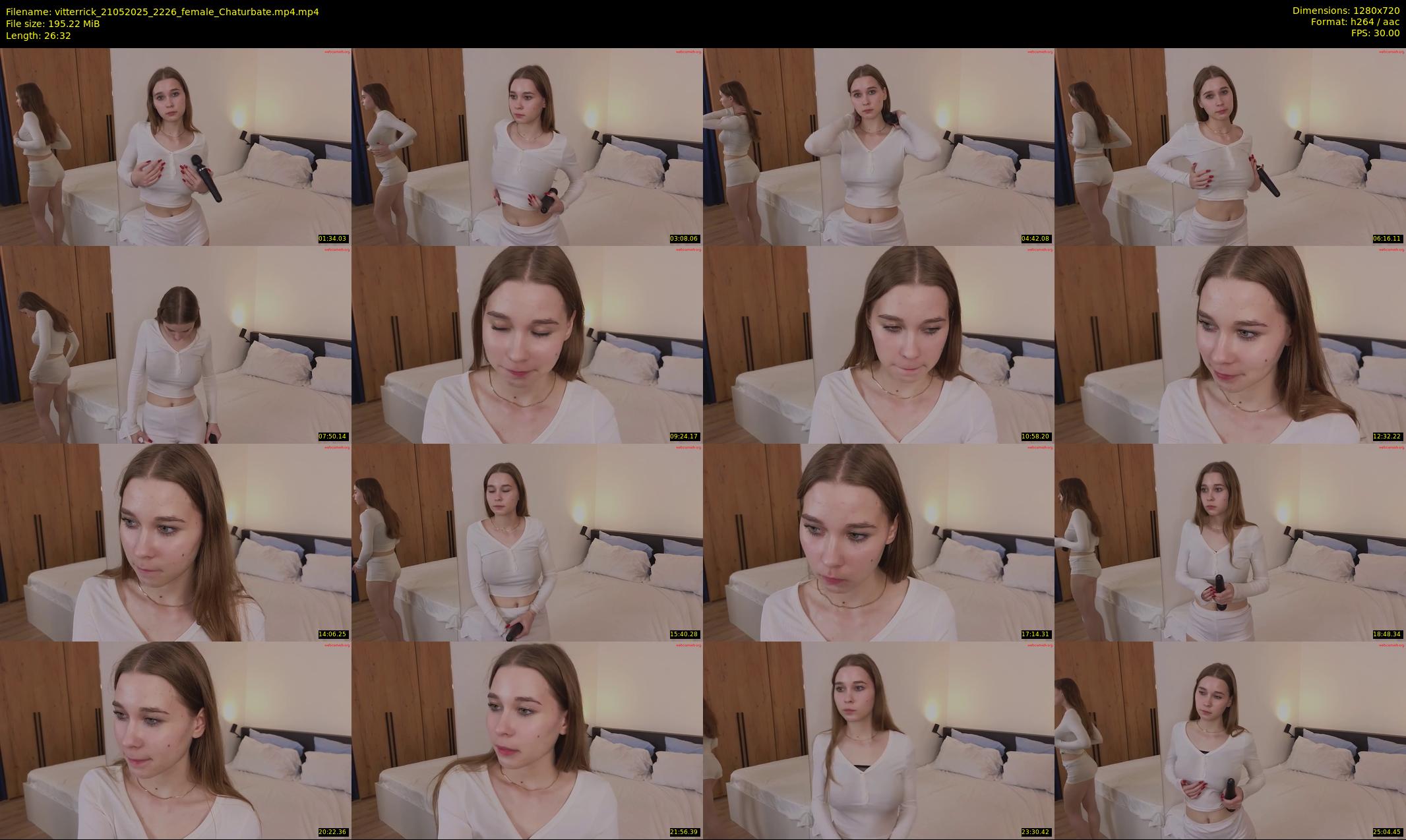 vitterrick — 27 minute Chaturbate female cam show recording, 720p, May 21, 2025
