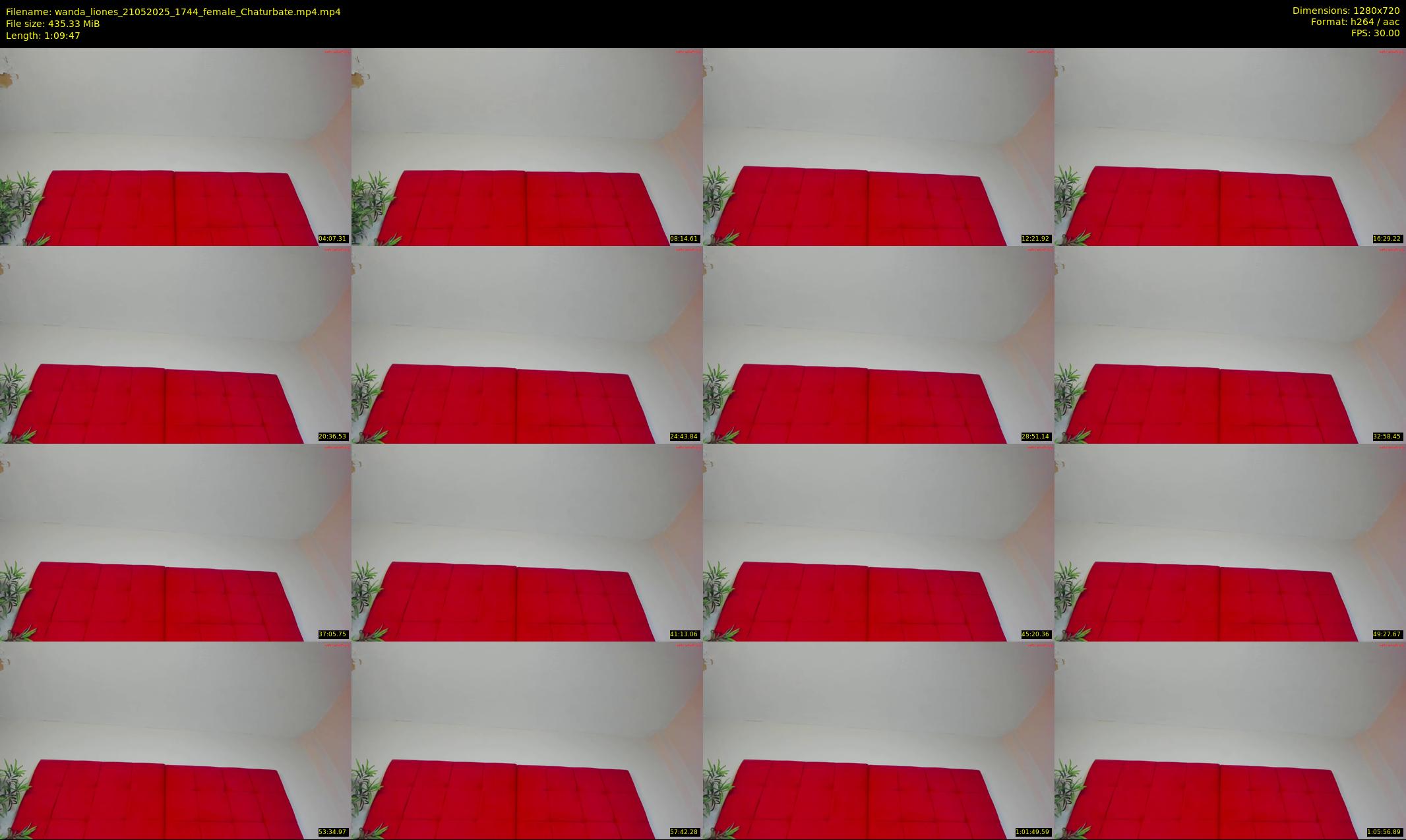 wanda_liones — 70 minute Chaturbate female cam show recording, 720p, May 21, 2025