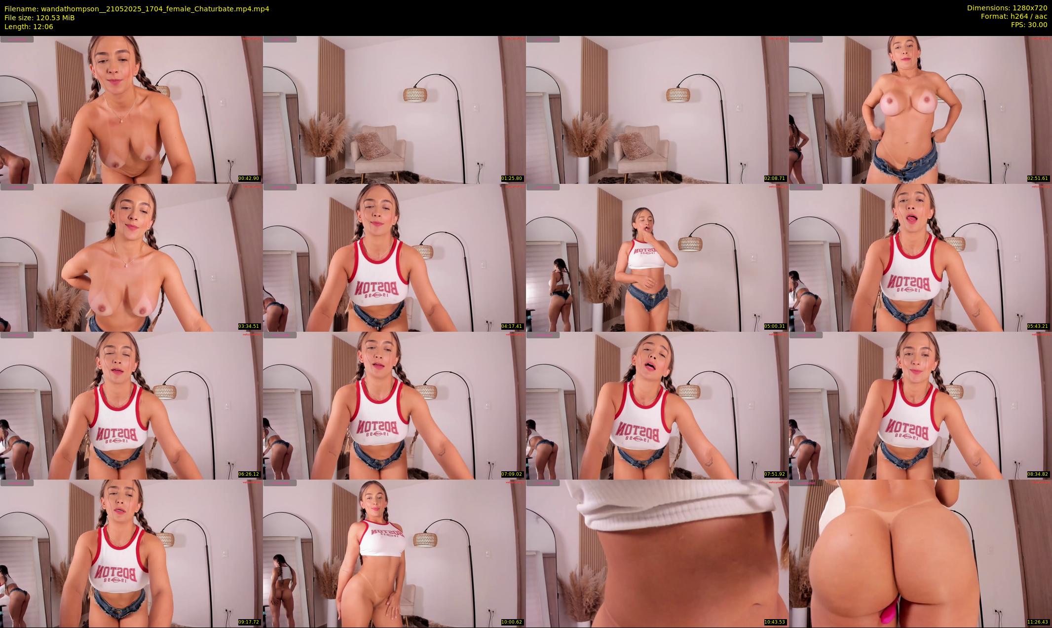 wandathompson_ — 13 minute Chaturbate female cam show recording, 720p, May 21, 2025