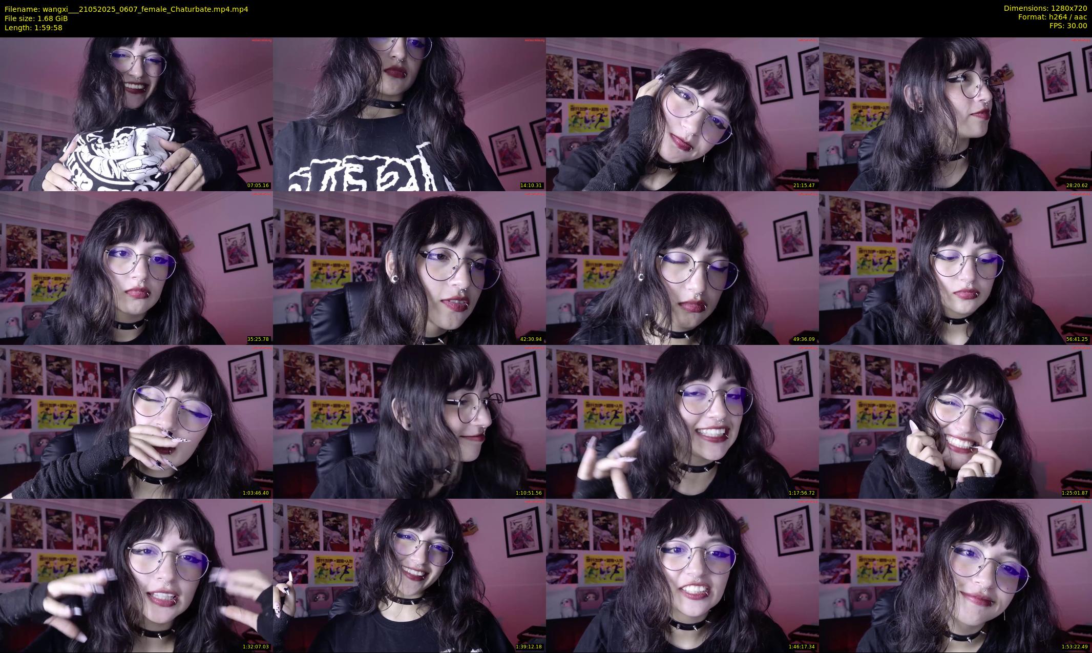 wangxi__ — 120 minute Chaturbate female cam show recording, 720p, May 21, 2025