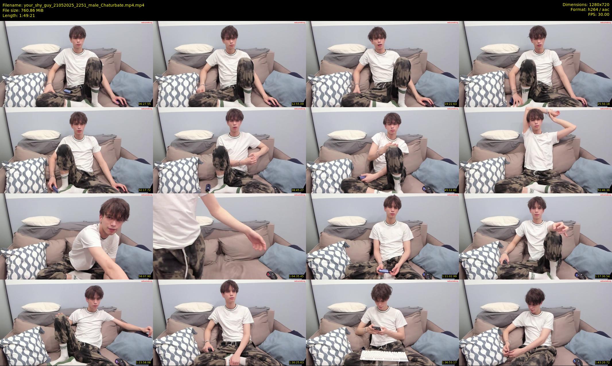 your_shy_guy — 110 minute Chaturbate male cam show recording, 720p, May 21, 2025