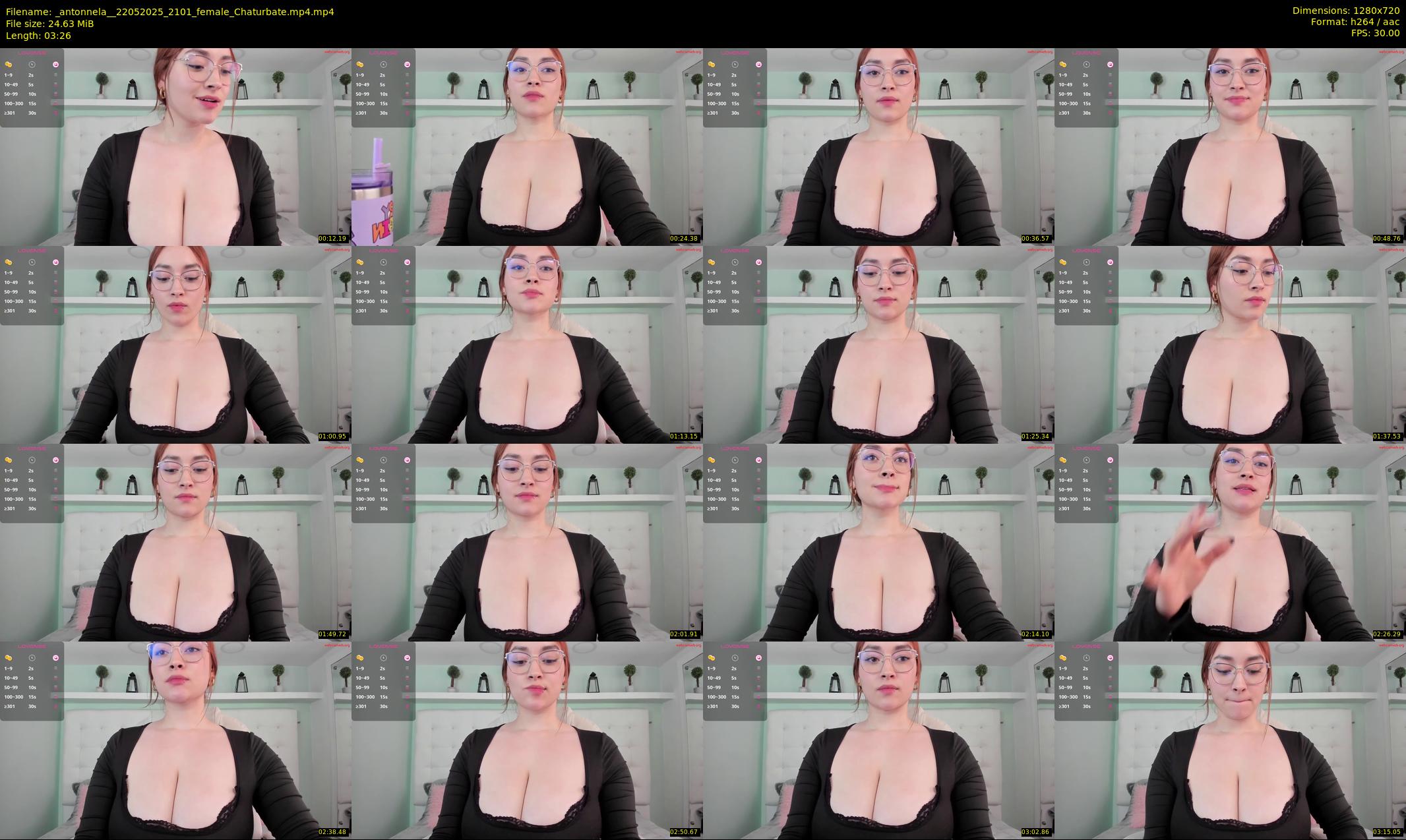 _antonnela_ — 4 minute Chaturbate female cam show recording, 720p, May 22, 2025