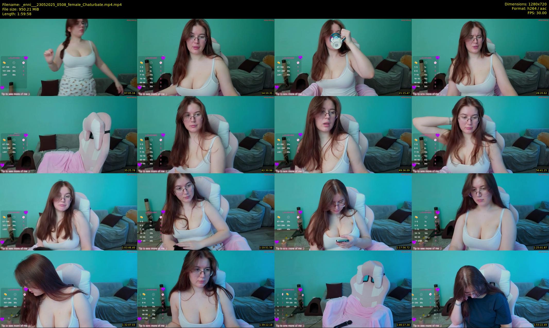 _enni__ — 120 minute Chaturbate female cam show recording, 720p, May 23, 2025
