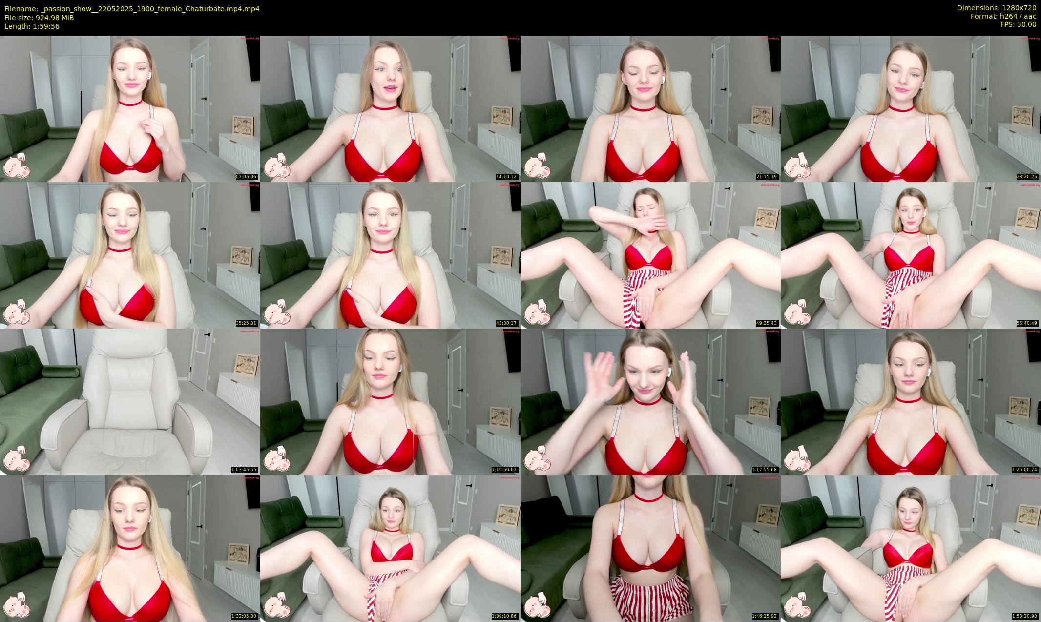 _passion_show_ — 120 minute Chaturbate couple cam show recording, 720p, May 22, 2025