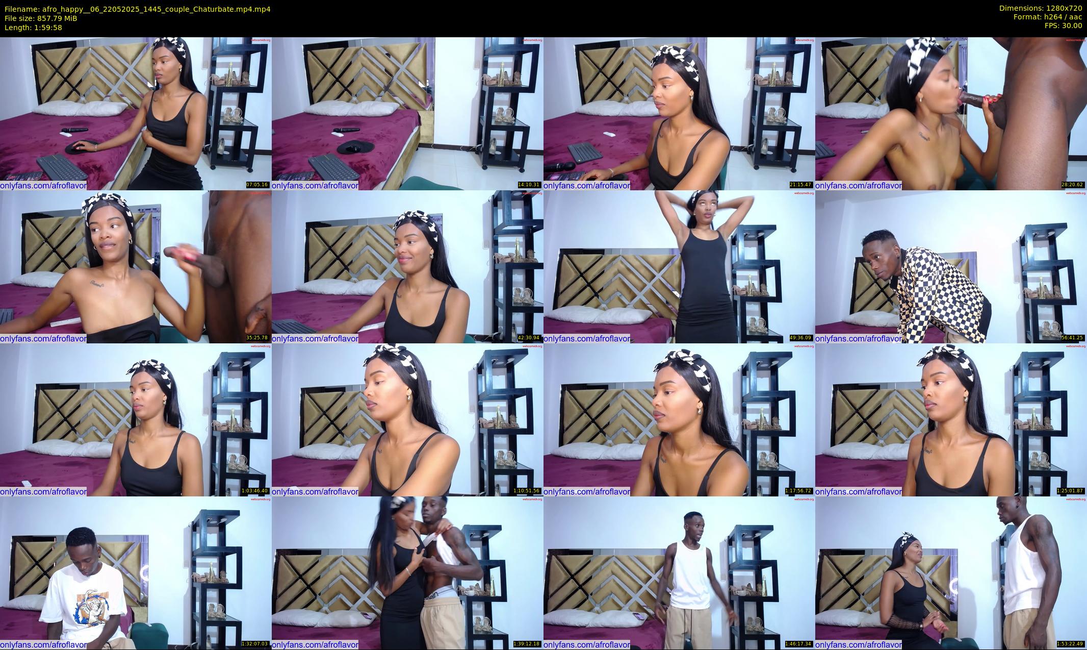 afro_happy__06 — 120 minute Chaturbate couple cam show recording, 720p, May 22, 2025