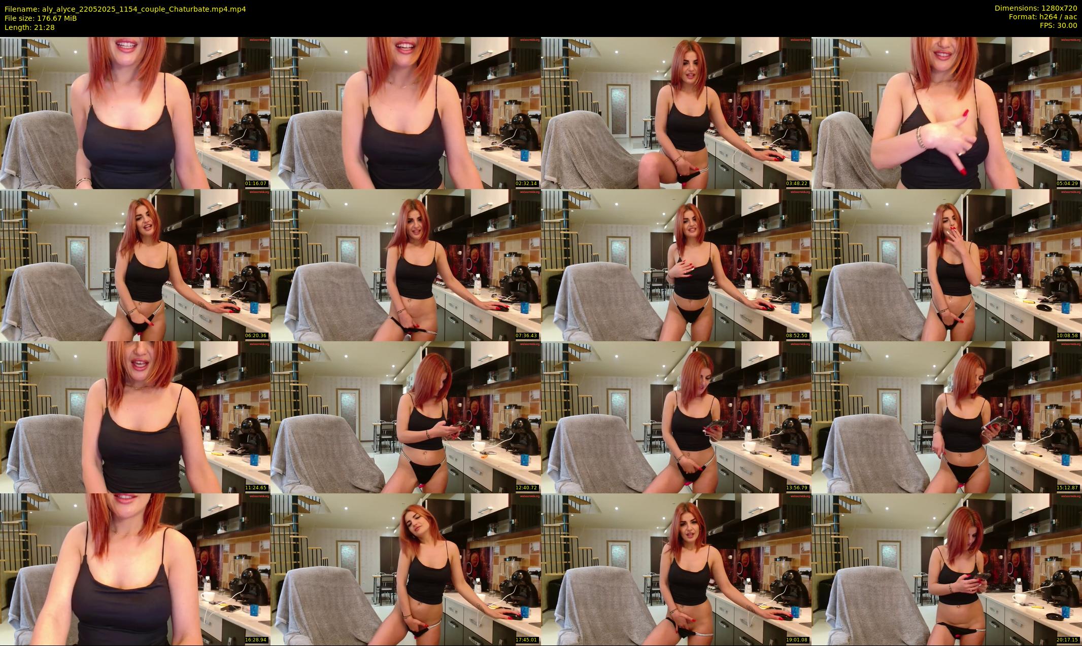 aly_alyce — 22 minute Chaturbate female cam show recording, 720p, May 22, 2025