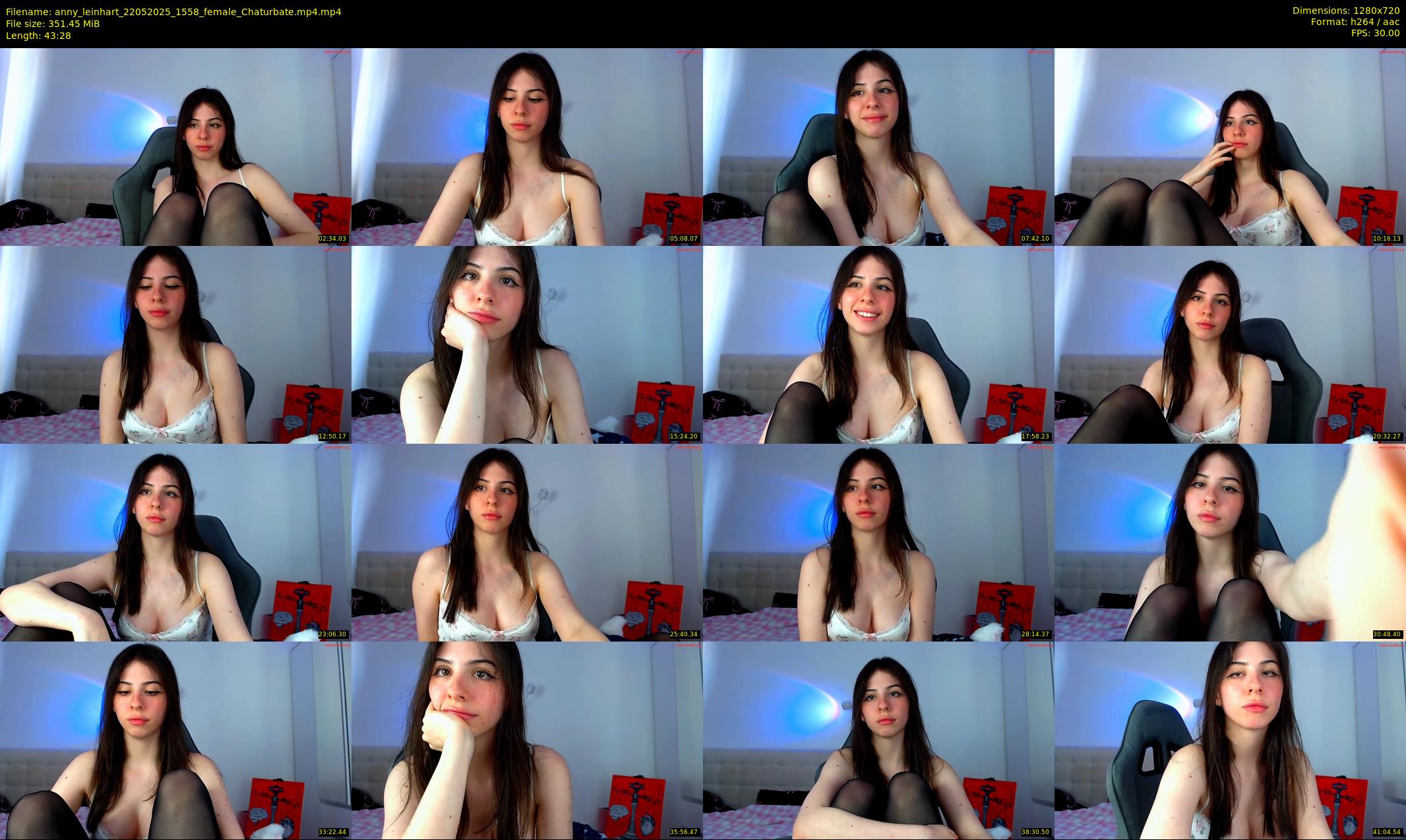 anny_leinhart — 44 minute Chaturbate female cam show recording, 720p, May 22, 2025