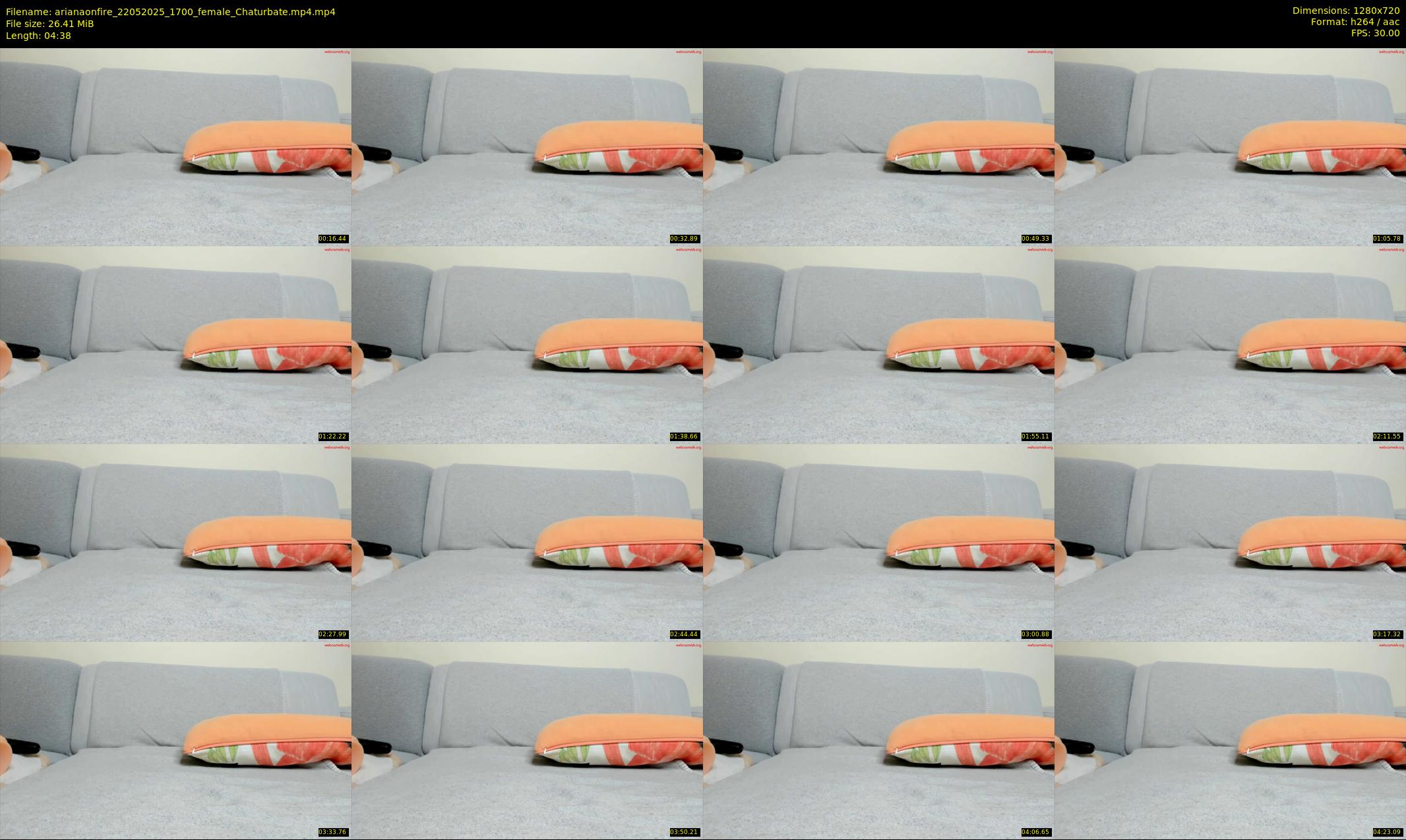 arianaonfire — 5 minute Chaturbate couple cam show recording, 720p, May 22, 2025