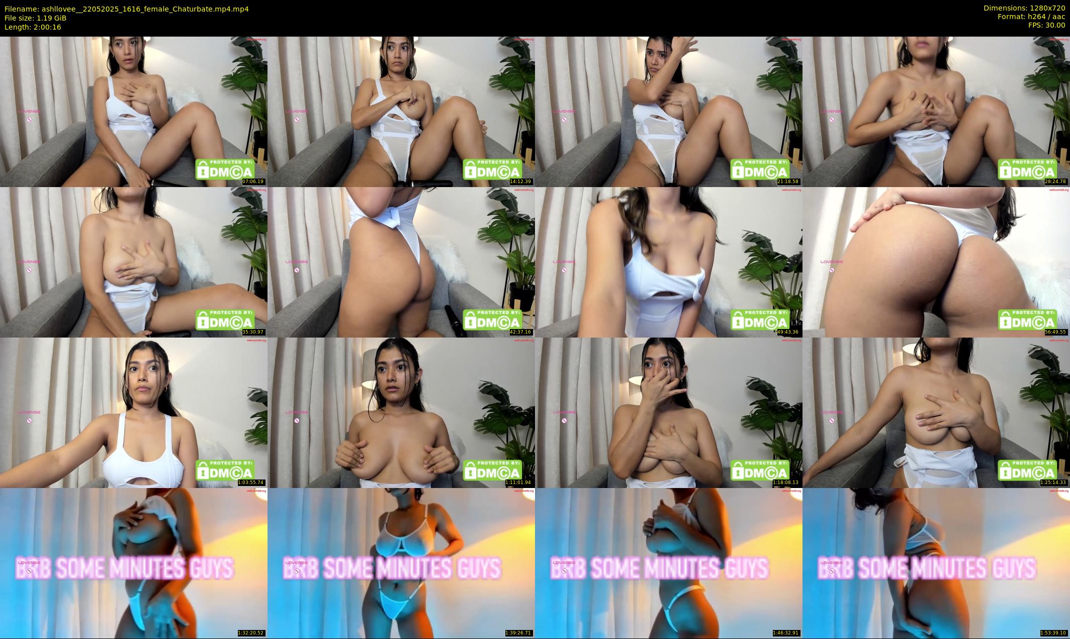 ashllovee_ — 121 minute Chaturbate female cam show recording, 720p, May 22, 2025