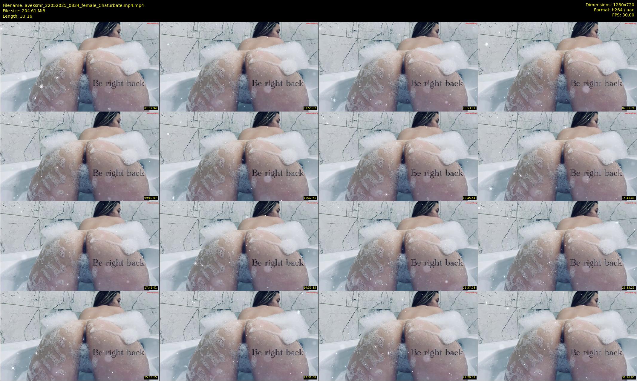 aveksmr — 34 minute Chaturbate couple cam show recording, 720p, May 22, 2025