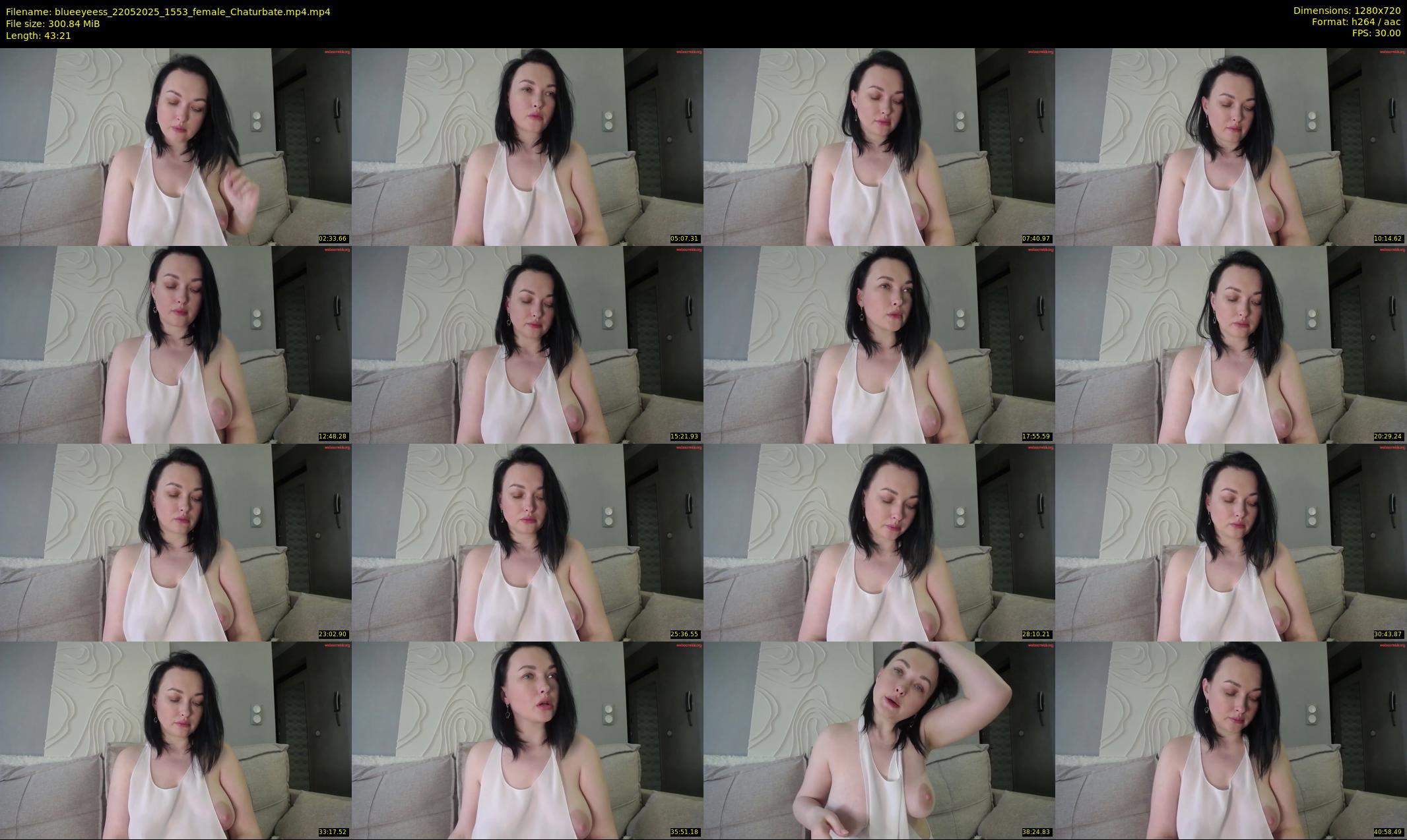 blueeyeess — 44 minute Chaturbate female cam show recording, 720p, May 22, 2025