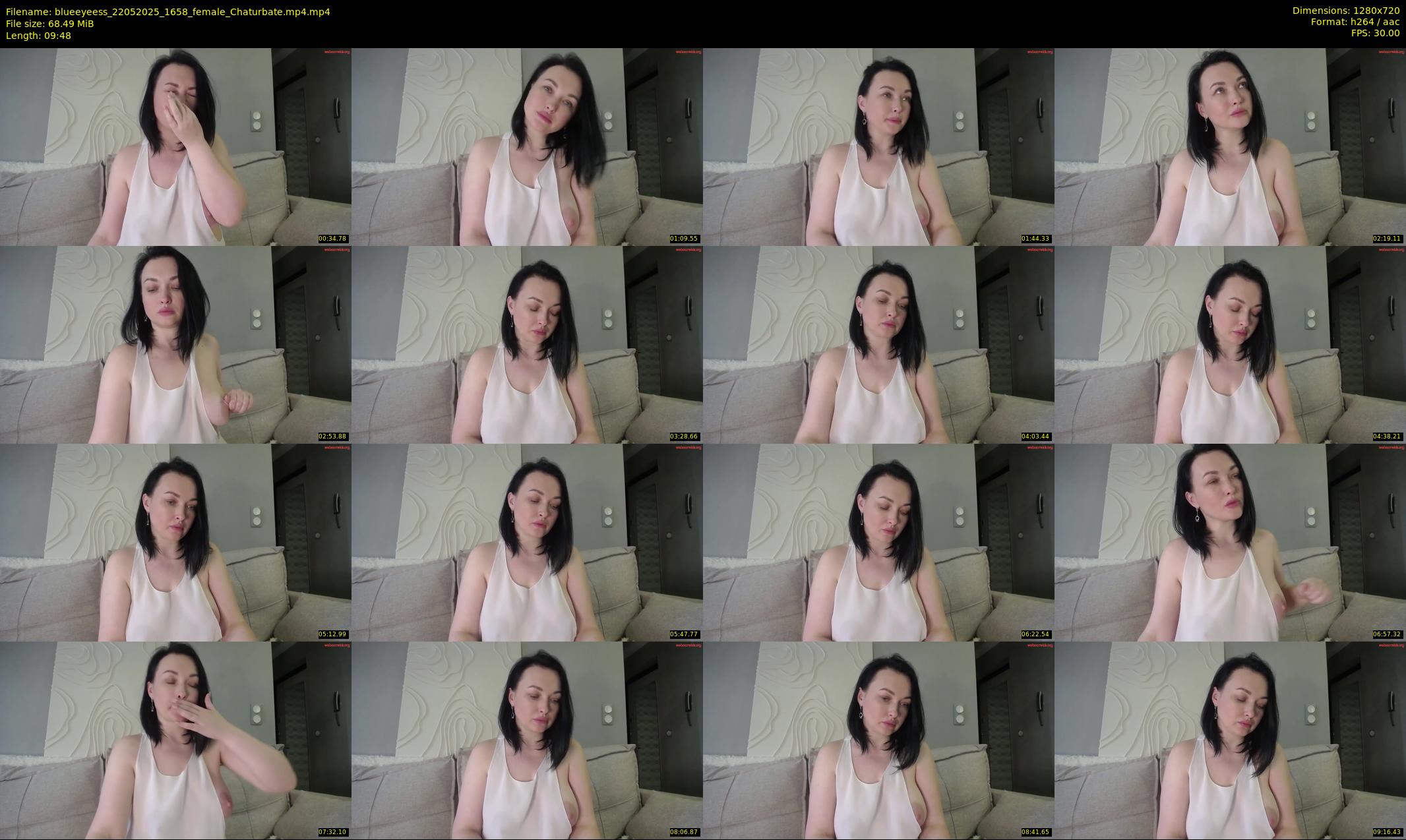 blueeyeess — 10 minute Chaturbate female cam show recording, 720p, May 22, 2025