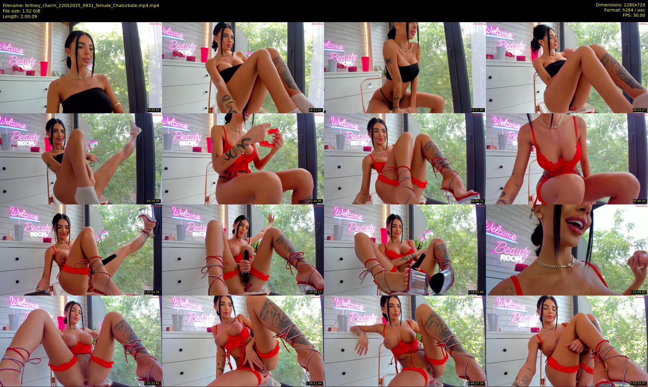 britney_charm — 121 minute Chaturbate female cam show recording, 720p, May 22, 2025