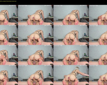 christinaa23 — 3 minute Chaturbate couple cam show recording, 720p, May 22, 2025