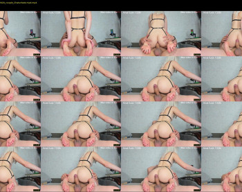 christinaa23 — 3 minute Chaturbate couple cam show recording, 720p, May 22, 2025