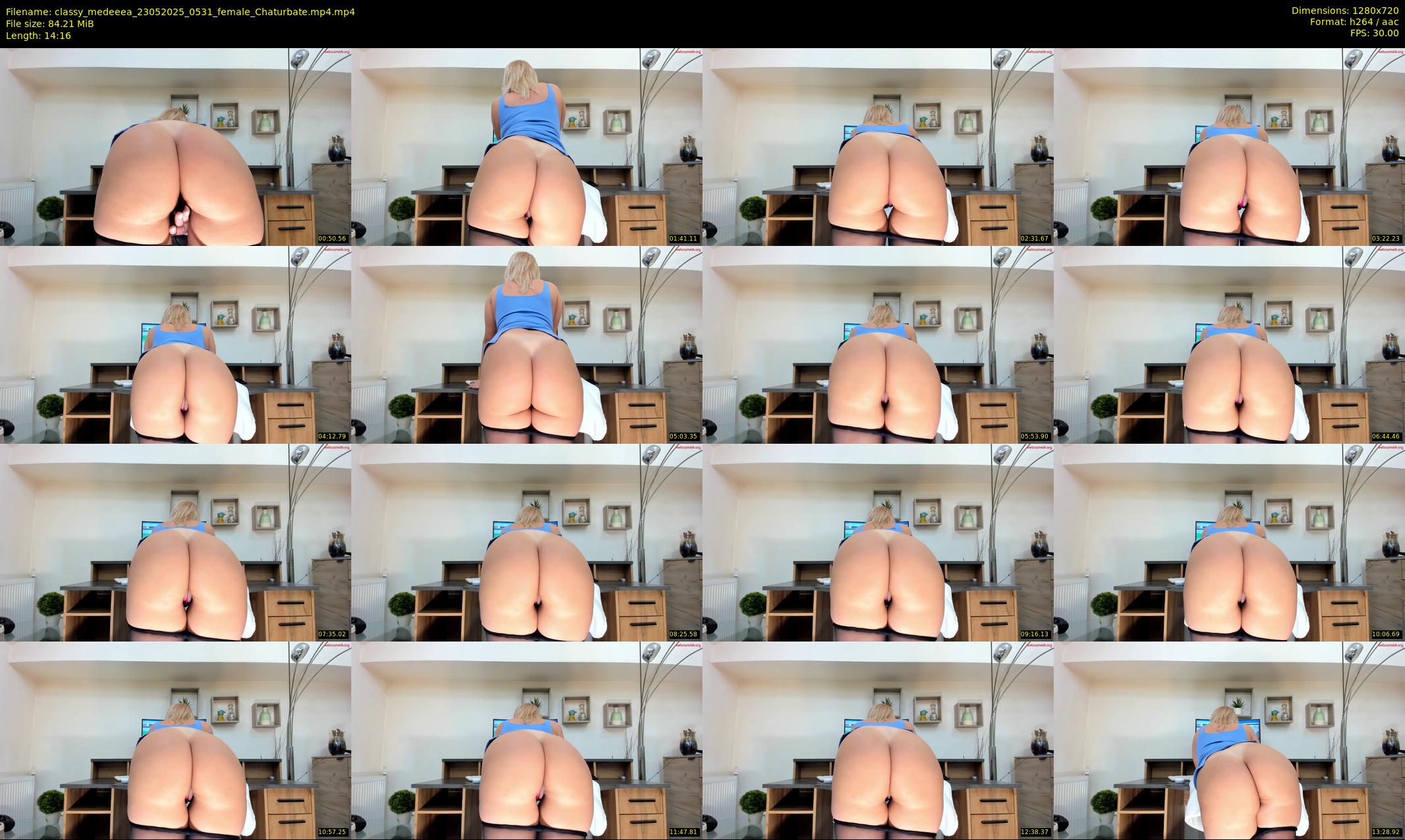 classy_medeeea — 15 minute Chaturbate female cam show recording, 720p, May 23, 2025