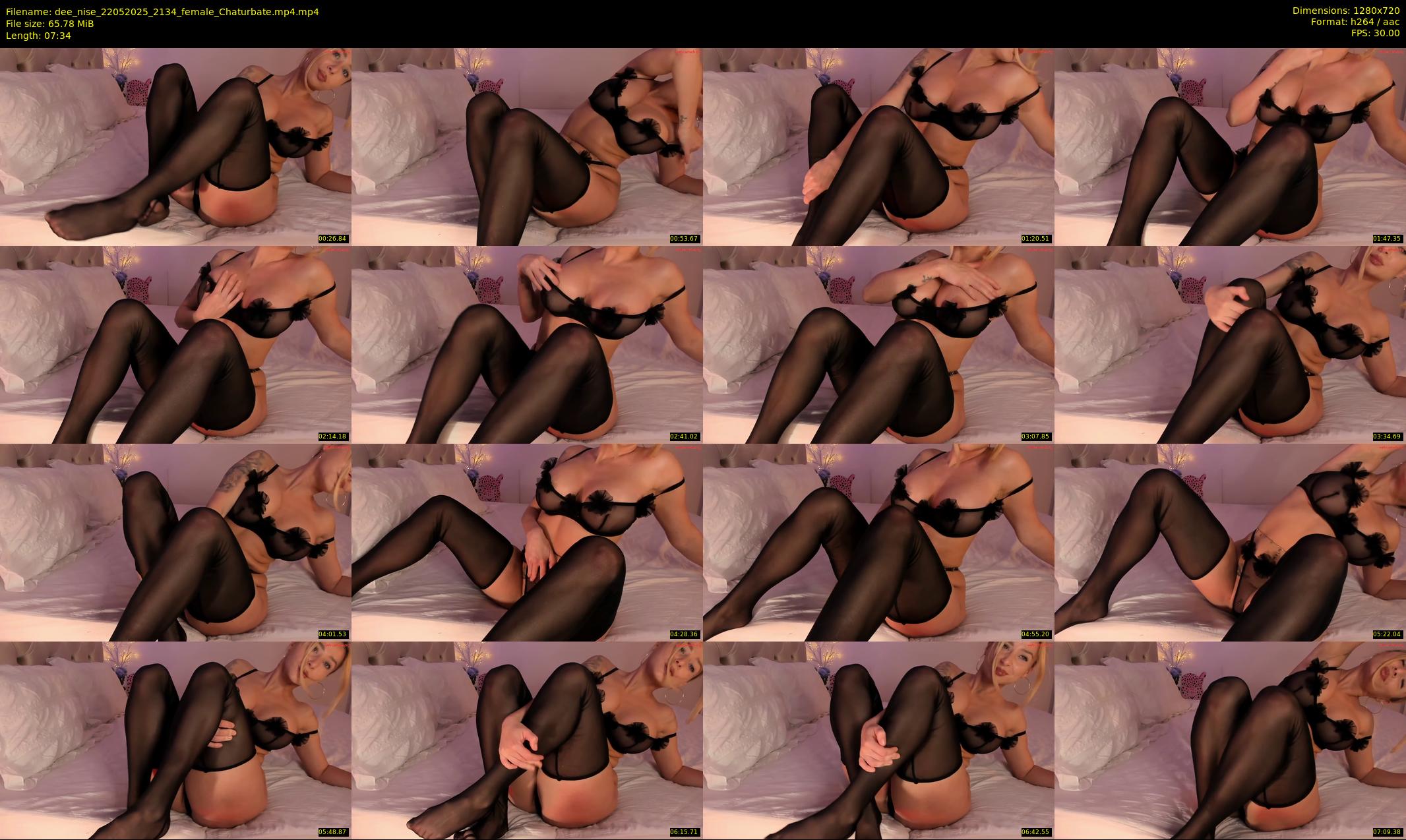 dee_nise — 8 minute Chaturbate female cam show recording, 720p, May 22, 2025