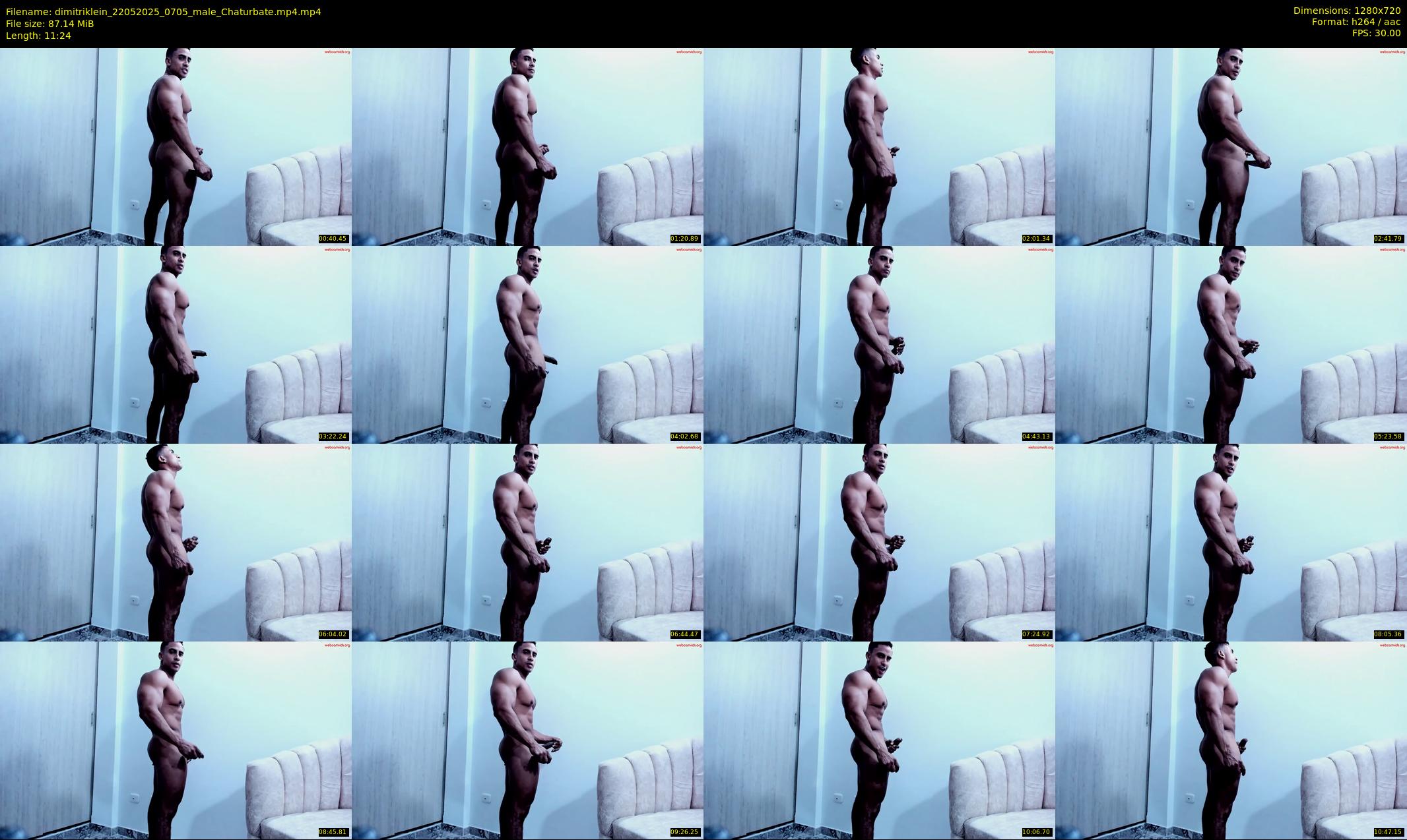 dimitriklein — 12 minute Chaturbate male cam show recording, 720p, May 22, 2025