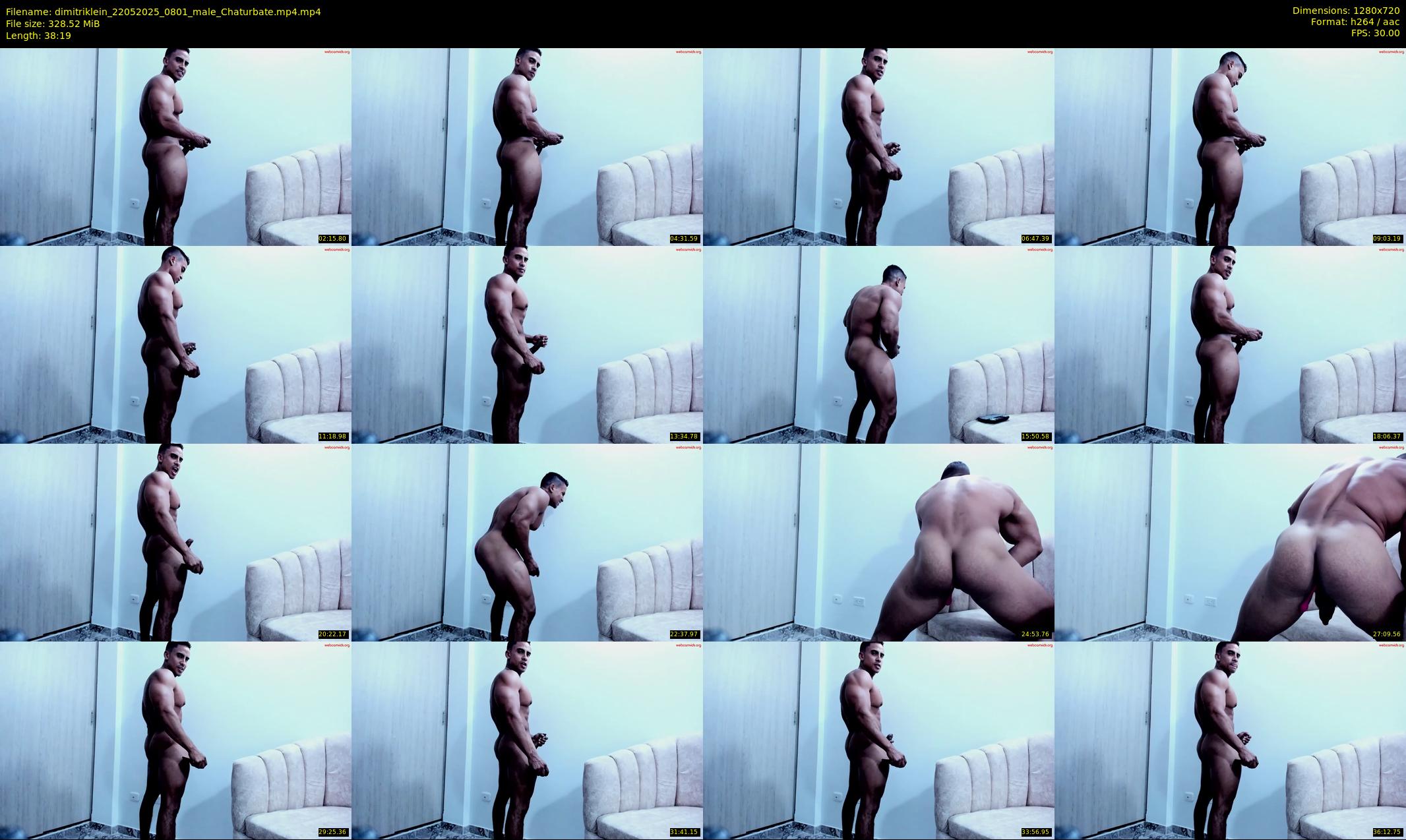 dimitriklein — 39 minute Chaturbate male cam show recording, 720p, May 22, 2025