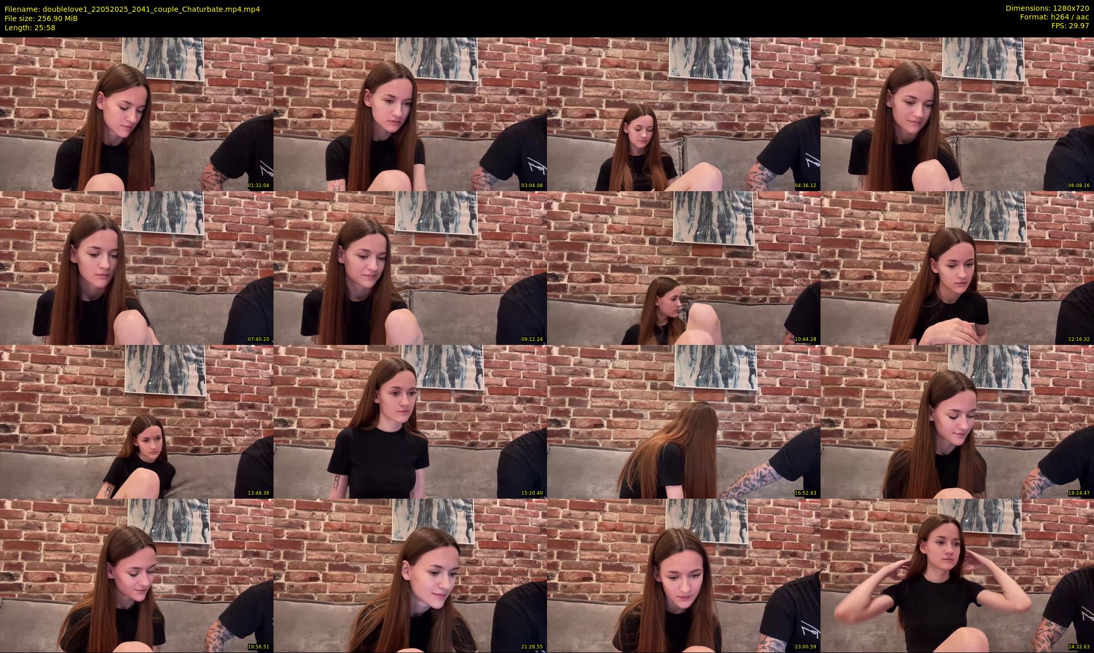 doublelove1 — 26 minute Chaturbate couple cam show recording, 720p, May 22, 2025