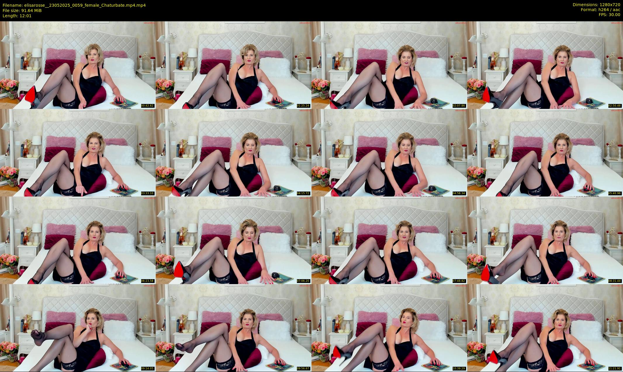 elisarosse_ — 13 minute Chaturbate female cam show recording, 720p, May 23, 2025