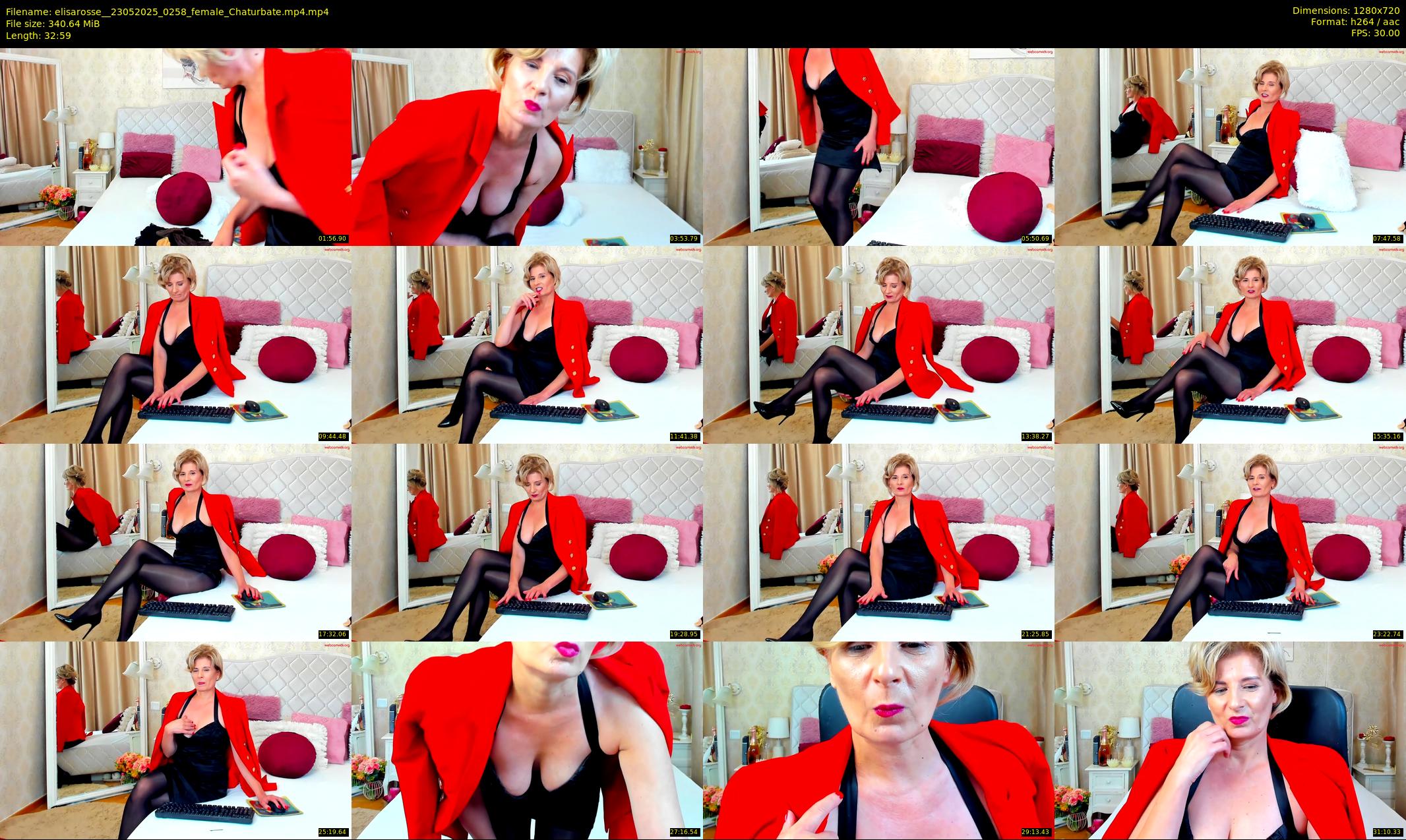 elisarosse_ — 33 minute Chaturbate female cam show recording, 720p, May 23, 2025