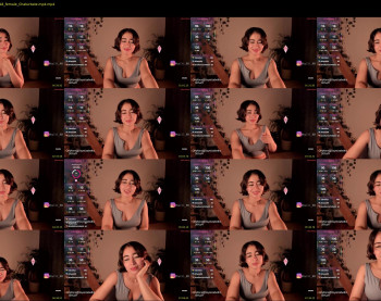 elizabethz — 9 minute Chaturbate female cam show recording, 720p, May 22, 2025