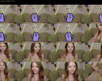 ginger_pie — 34 minute Chaturbate female cam show recording, 720p, May 22, 2025