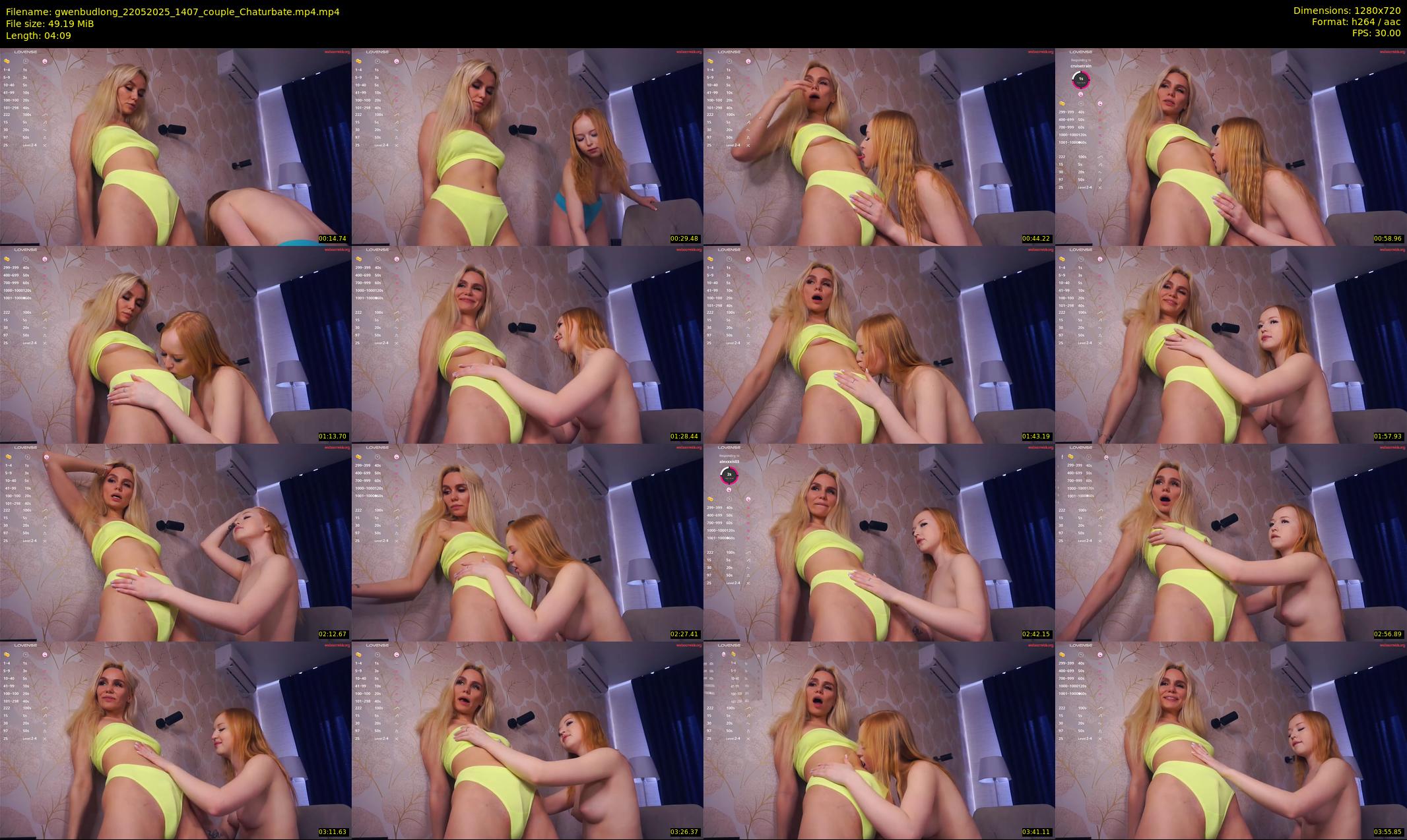 gwenbudlong — 5 minute Chaturbate female cam show recording, 720p, May 22, 2025