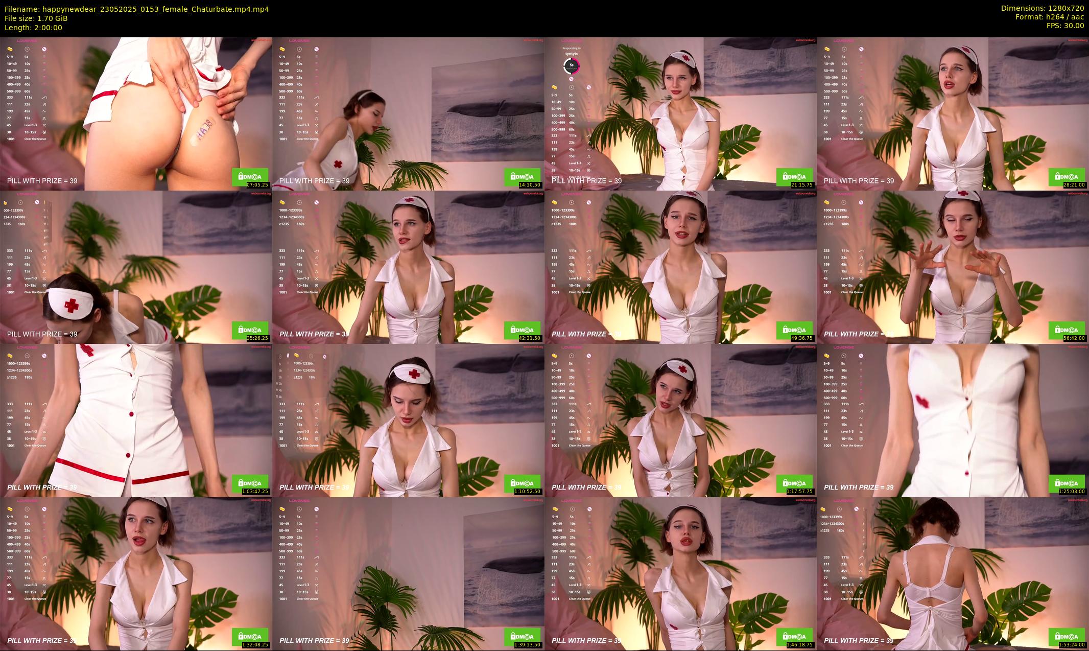 happynewdear — 120 minute Chaturbate female cam show recording, 720p, May 23, 2025
