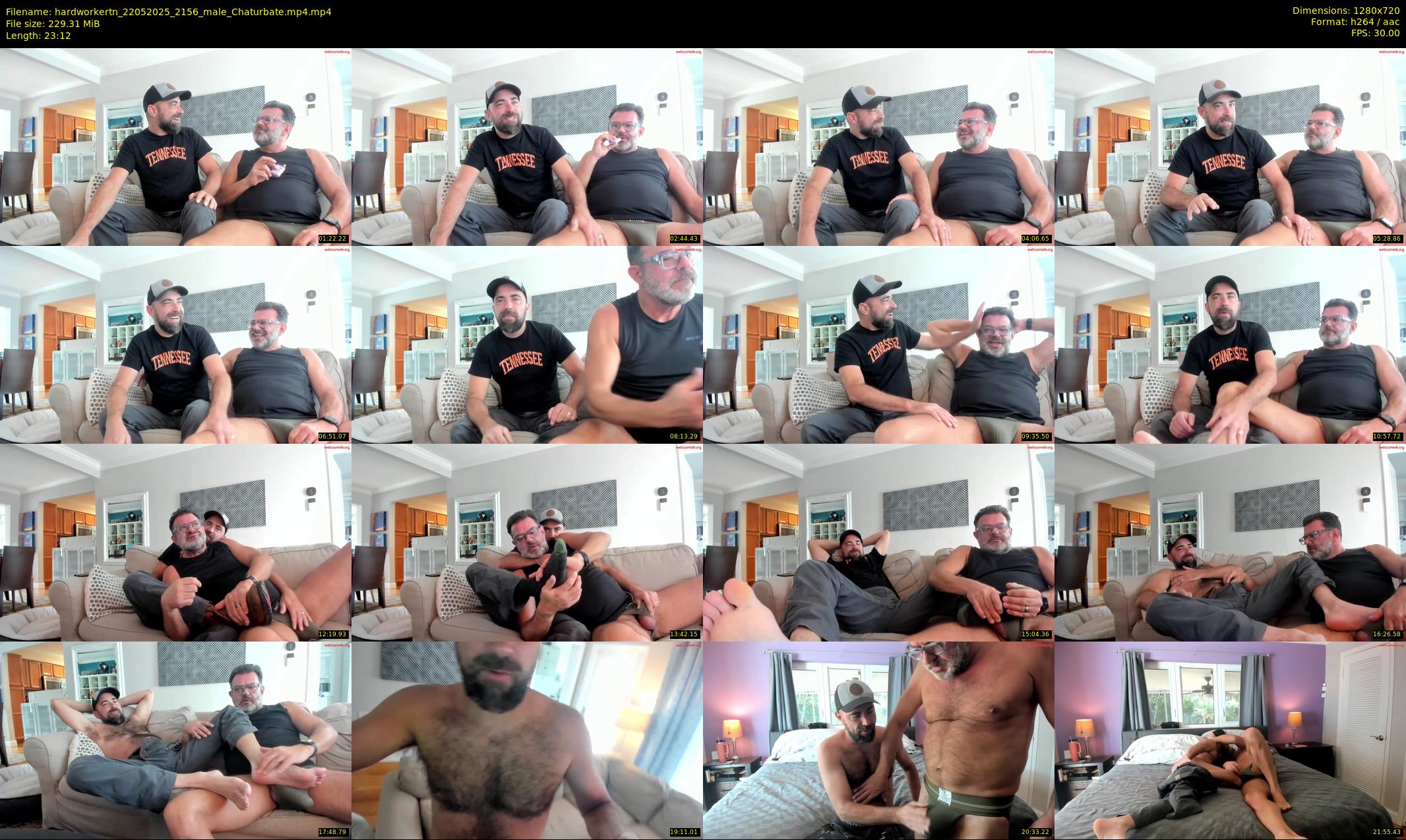 hardworkertn — 24 minute Chaturbate male cam show recording, 720p, May 22, 2025