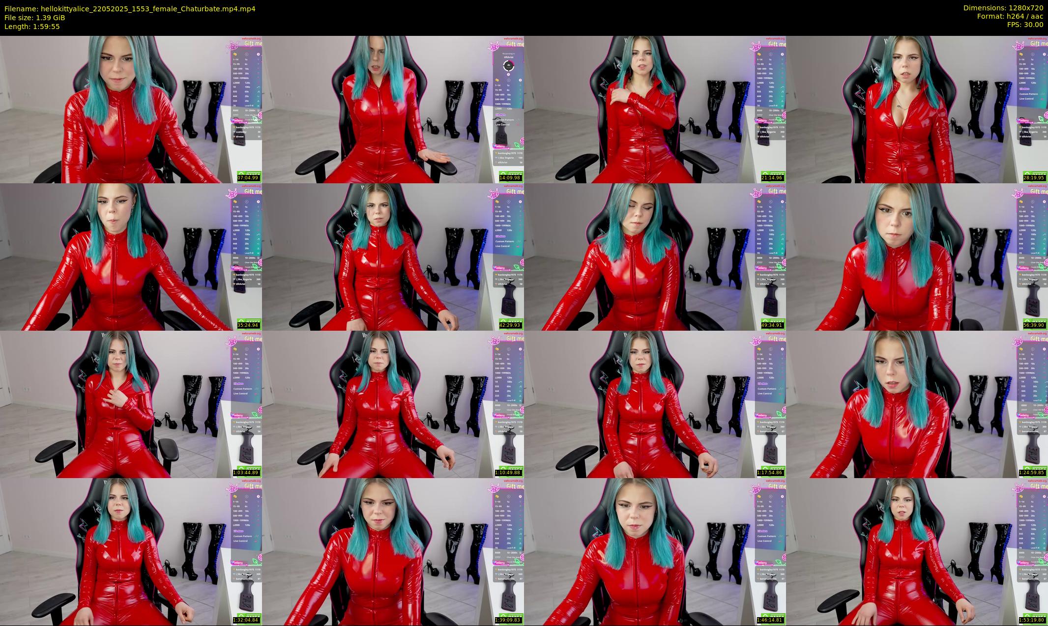 hellokittyalice — 120 minute Chaturbate female cam show recording, 720p, May 22, 2025