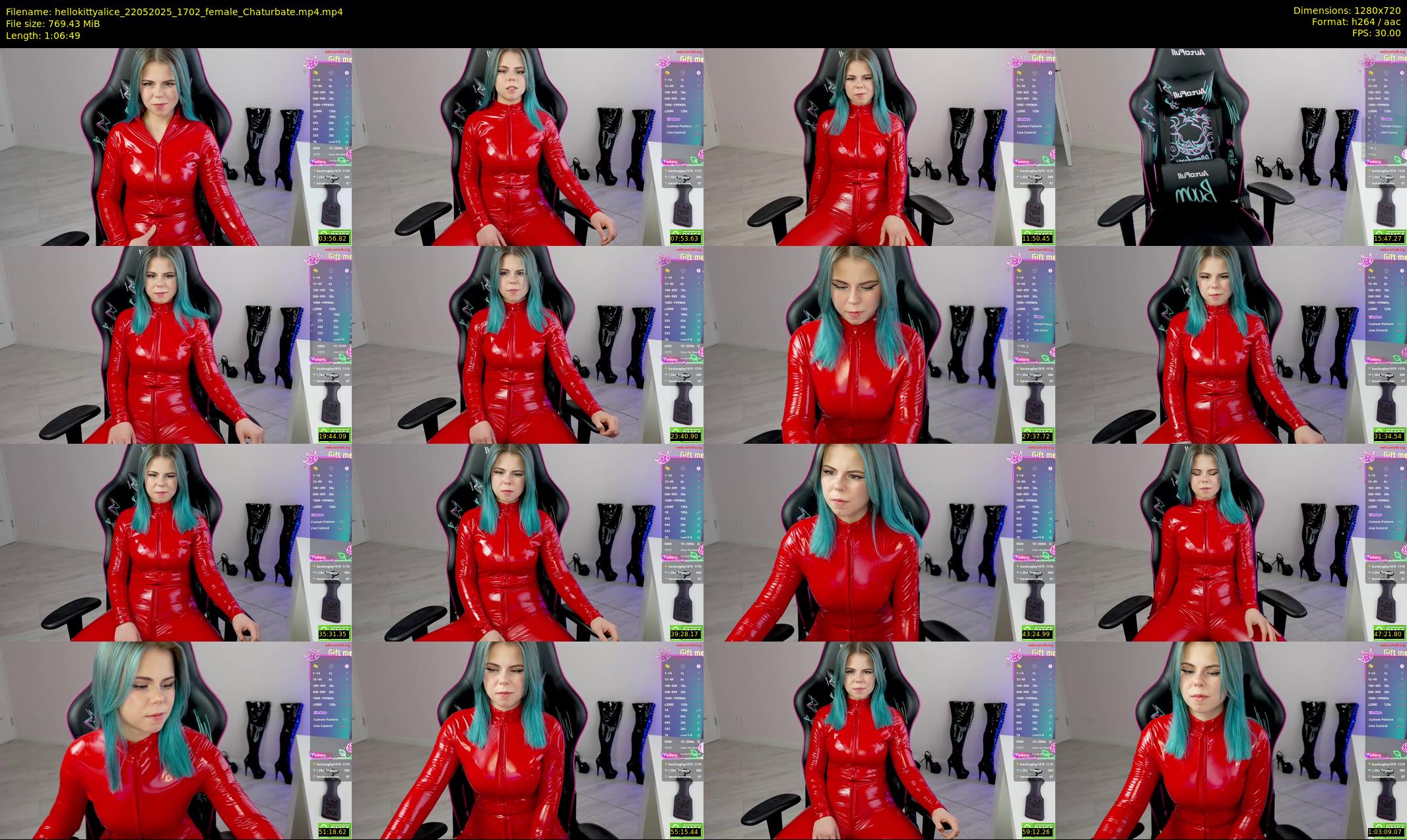 hellokittyalice — 67 minute Chaturbate female cam show recording, 720p, May 22, 2025