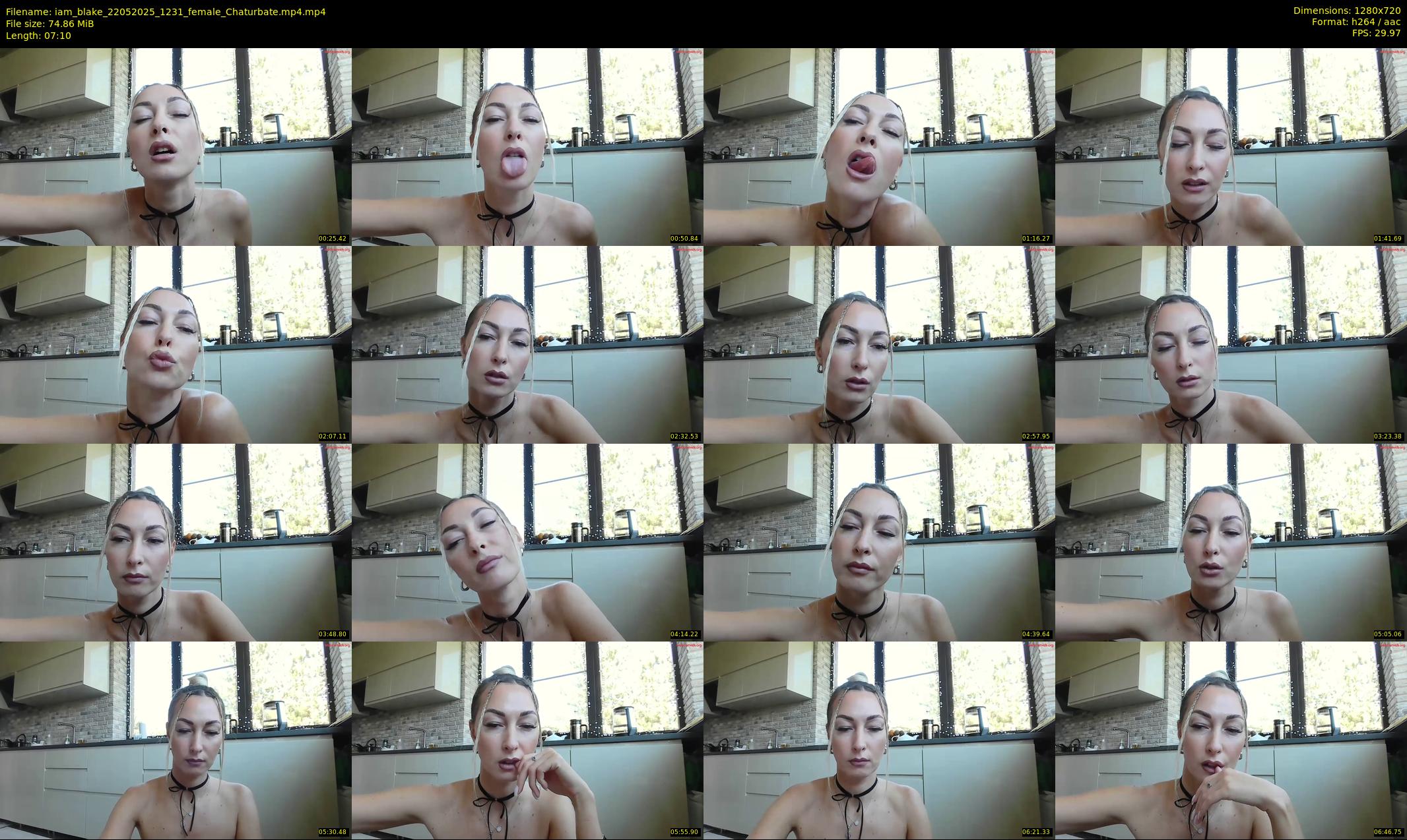 iam_blake — 8 minute Chaturbate female cam show recording, 720p, May 22, 2025
