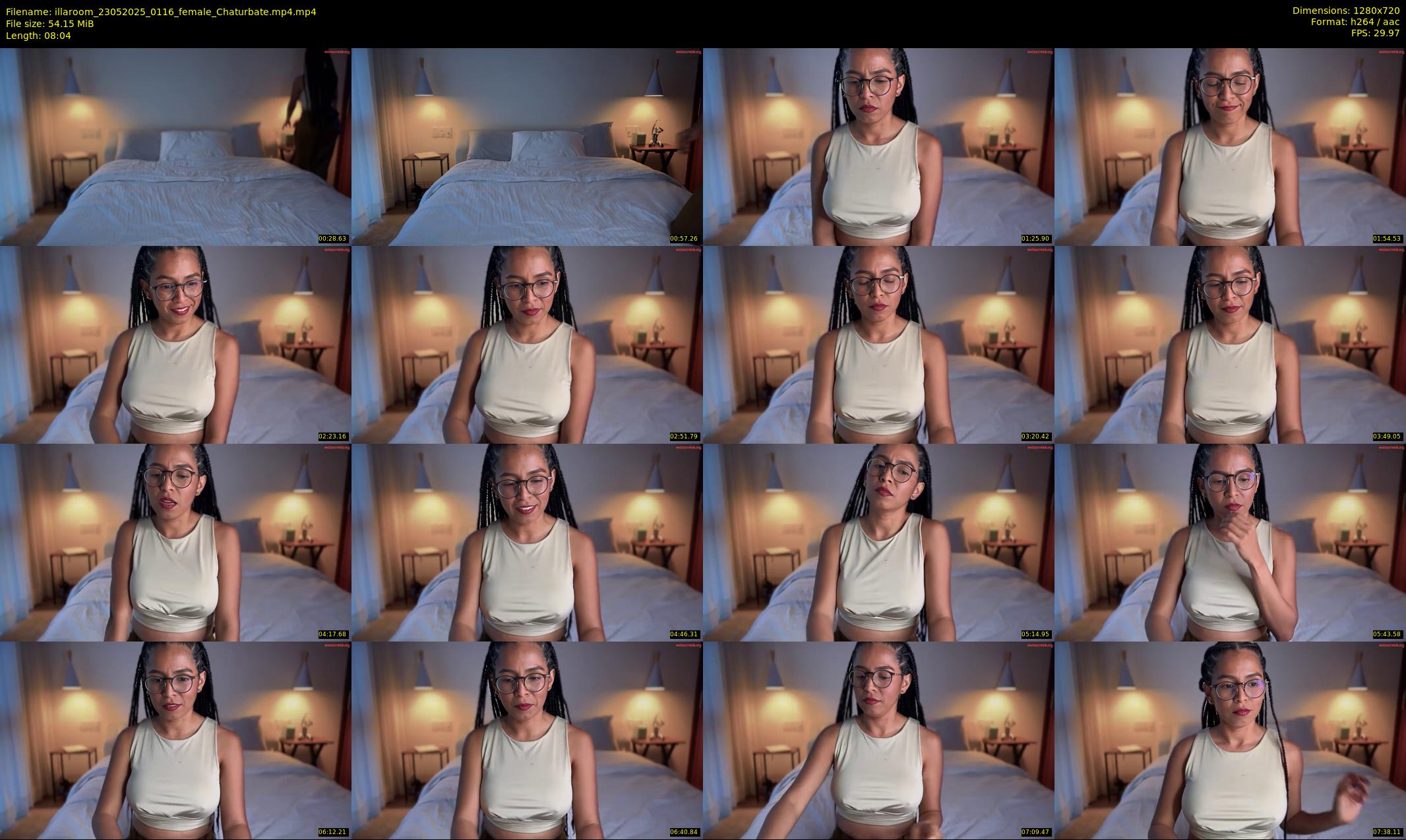 illaroom — 9 minute Chaturbate female cam show recording, 720p, May 23, 2025