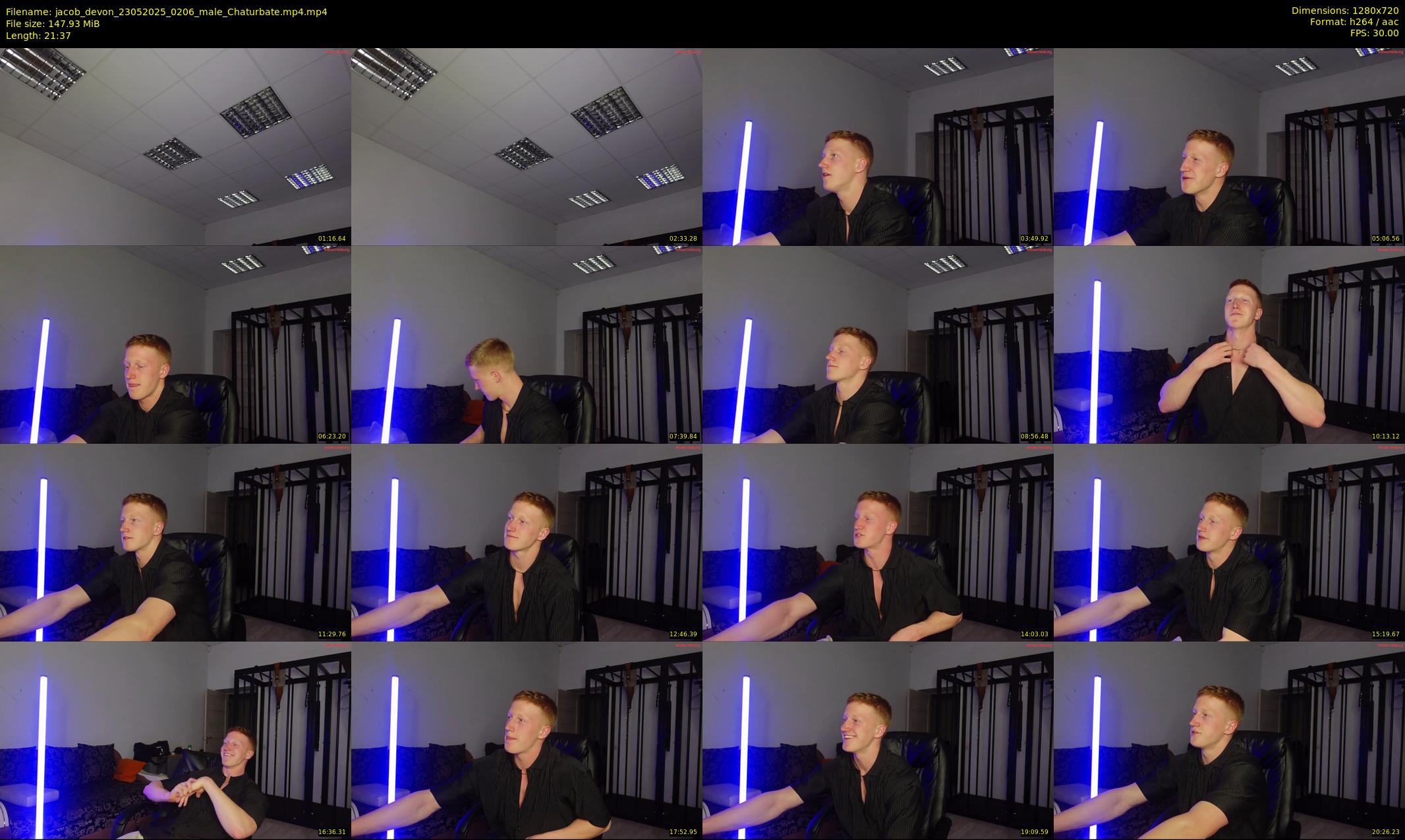 jacob_devon — 22 minute Chaturbate male cam show recording, 720p, May 23, 2025