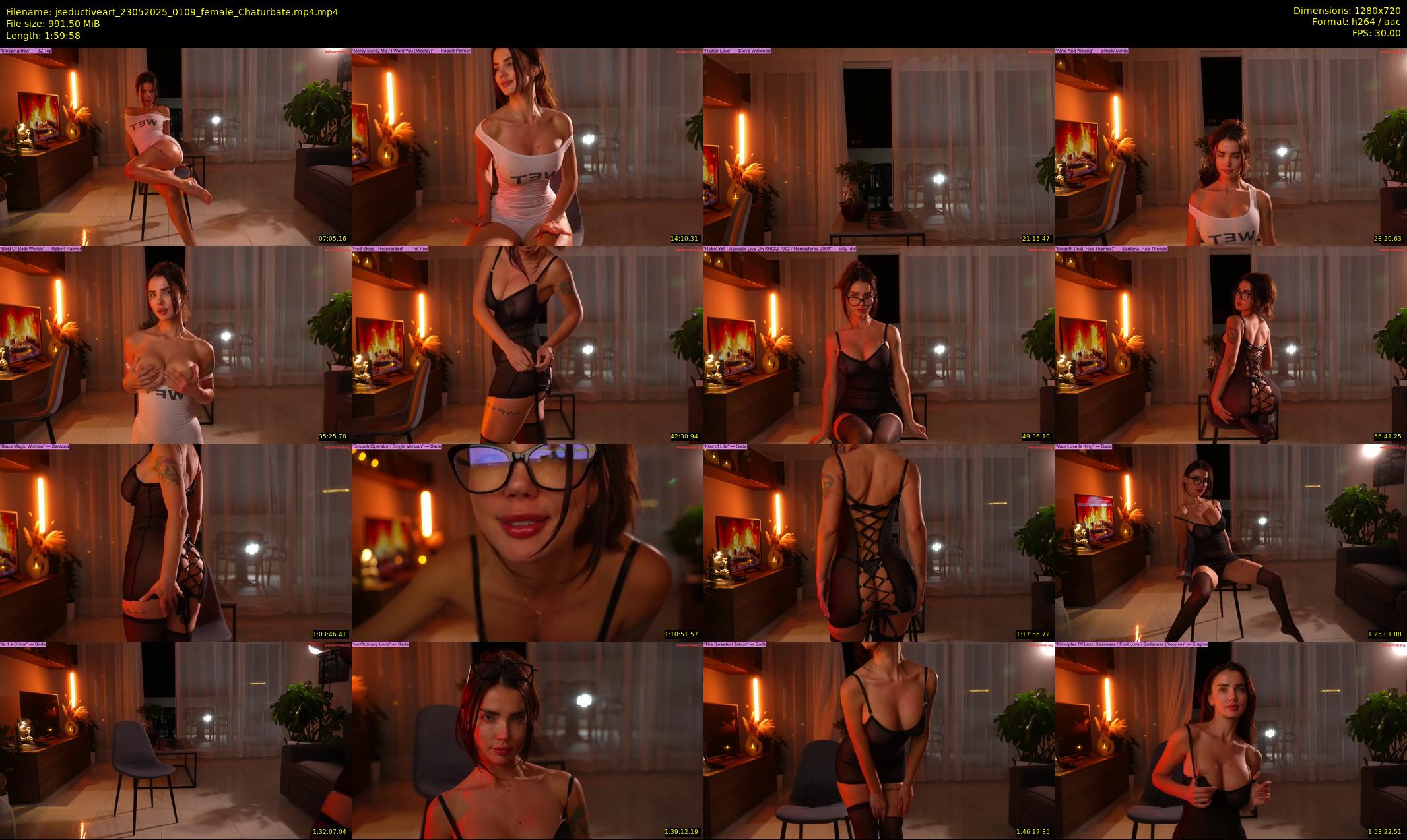 jseductiveart — 120 minute Chaturbate female cam show recording, 720p, May 23, 2025