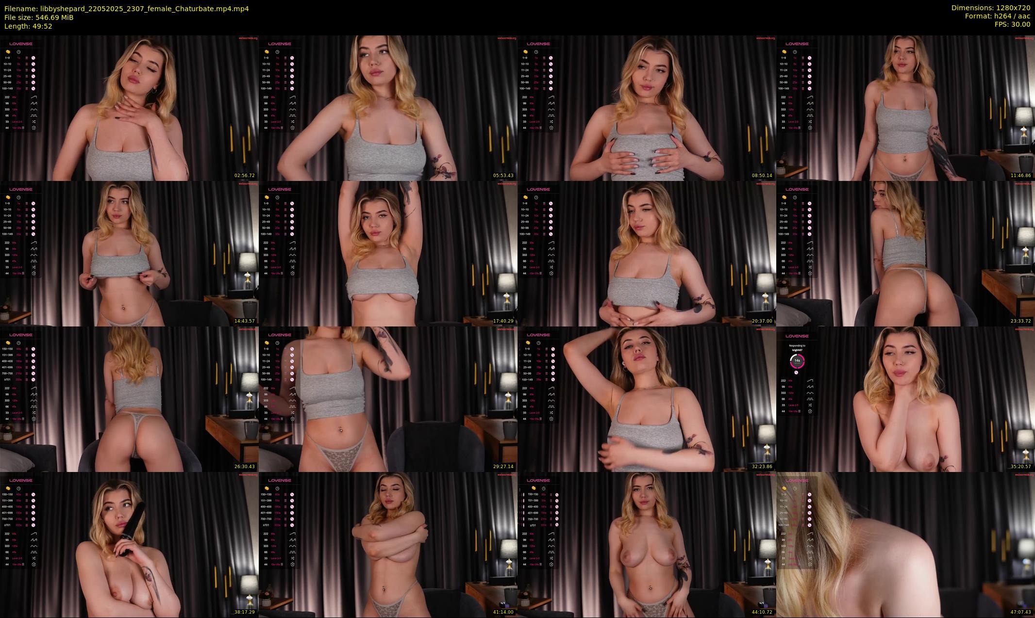 libbyshepard — 50 minute Chaturbate female cam show recording, 720p, May 22, 2025